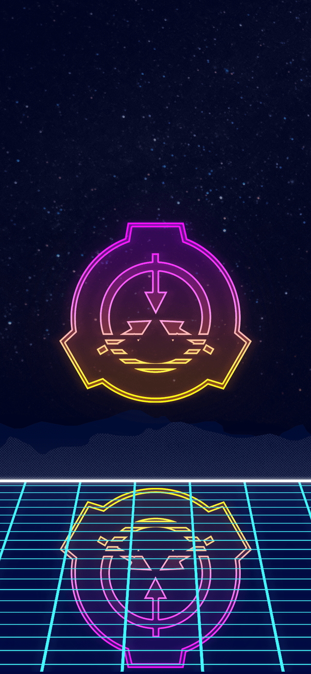 640x1387 Made a mobile version of my SCP vaporwave wallpaper. Vaporwave wallpaper, Scp, Scp 049