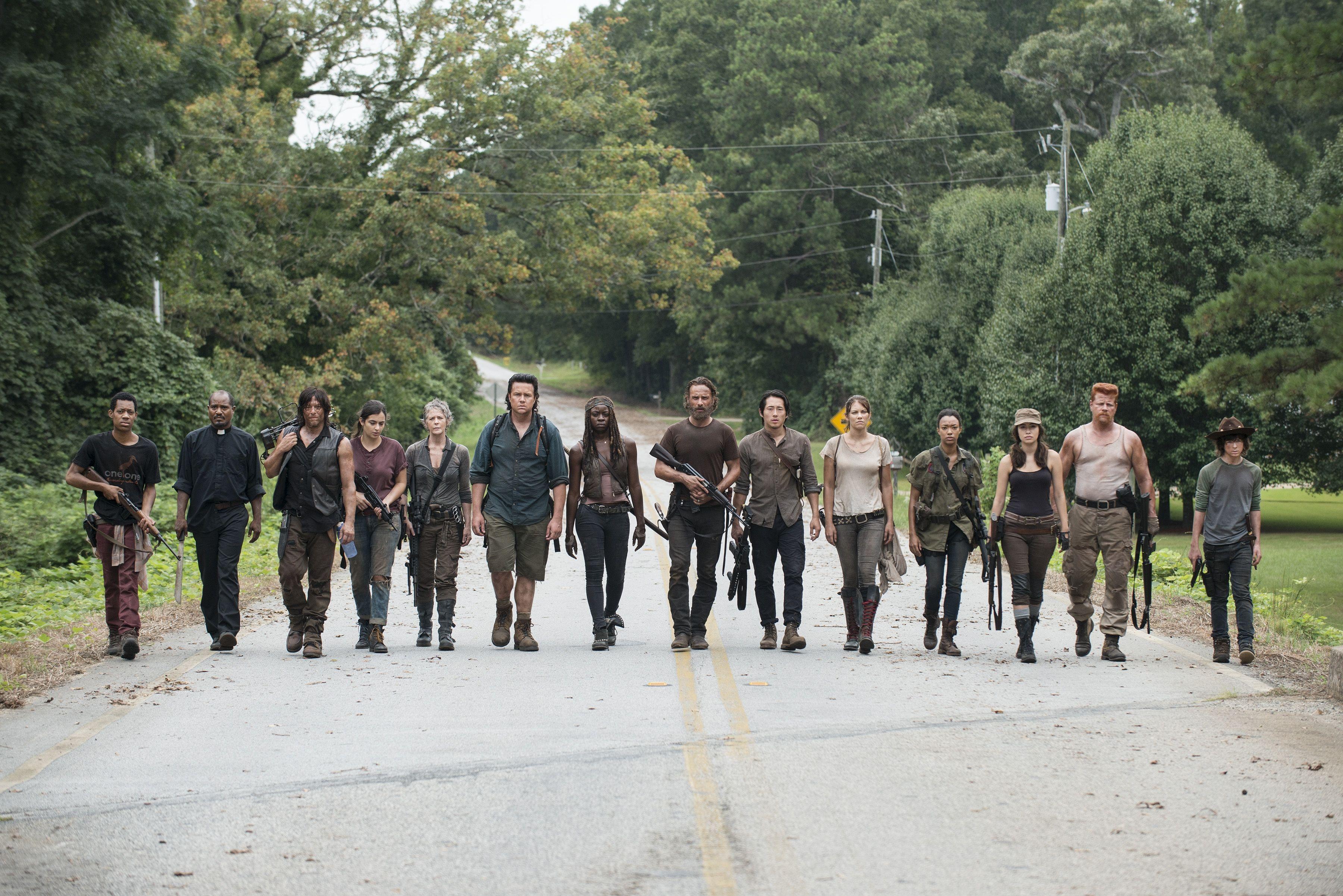 3600x2403 The Walking Dead Background 4K Downloadwallpaper