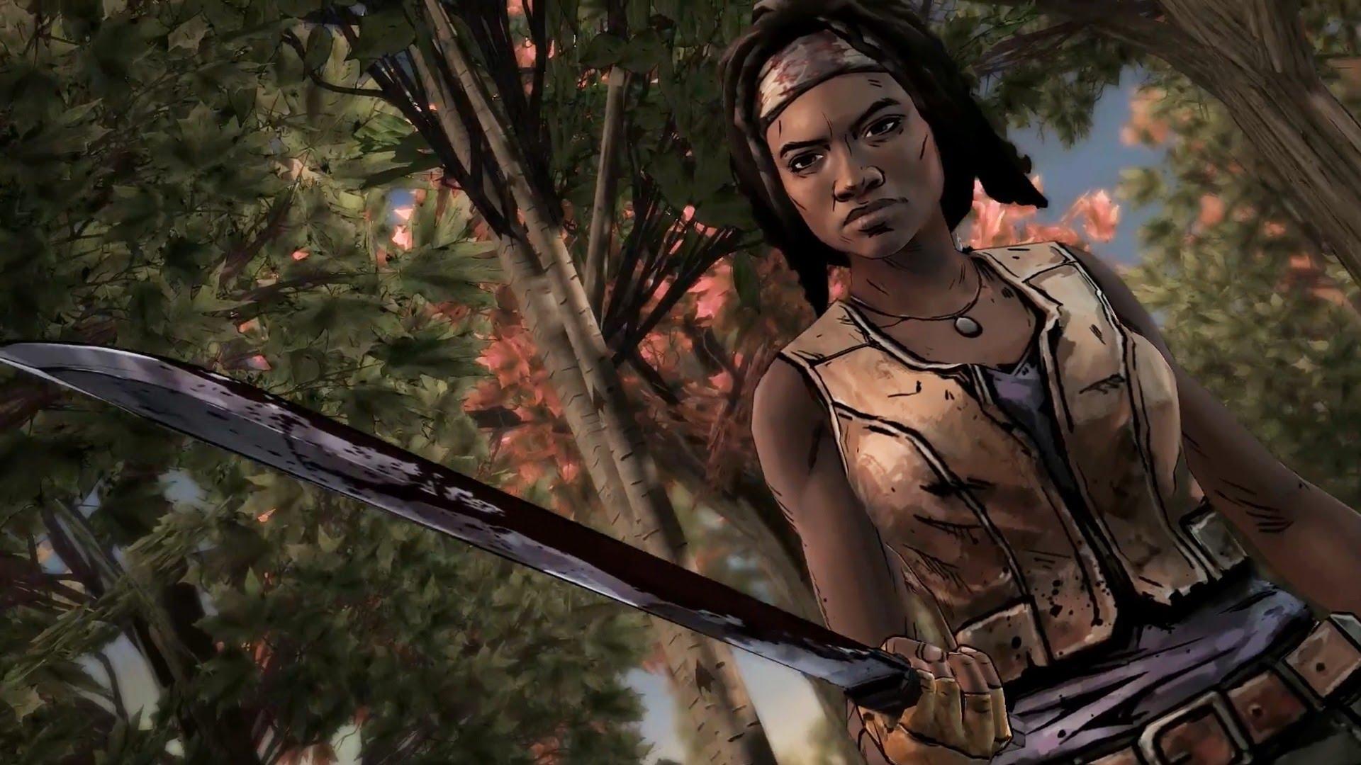 1920x1080 The Walking Dead: Michonne Wallpaper .