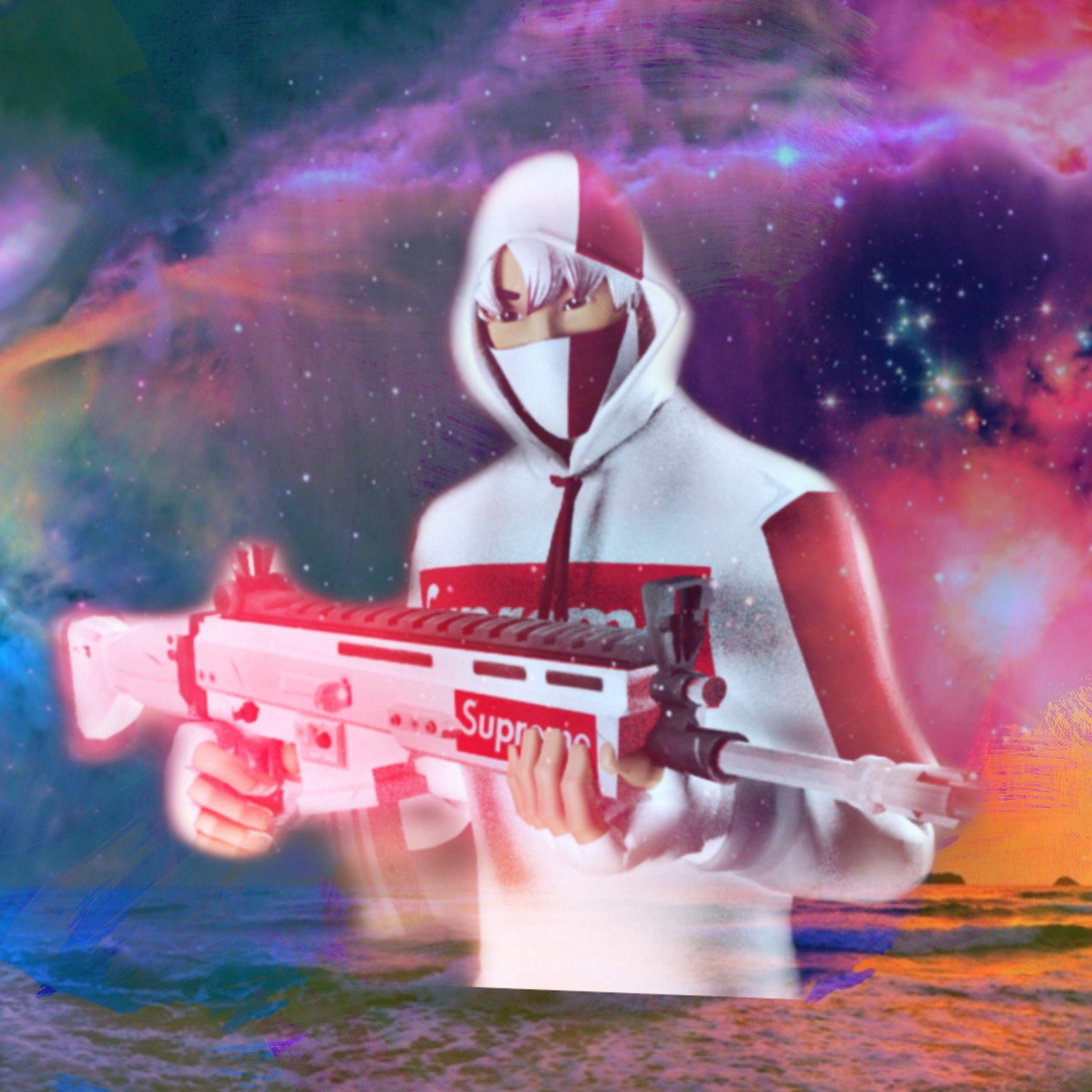 2048x2048 Fortnite Wallpaper Cool Ikonik Skin .line.
