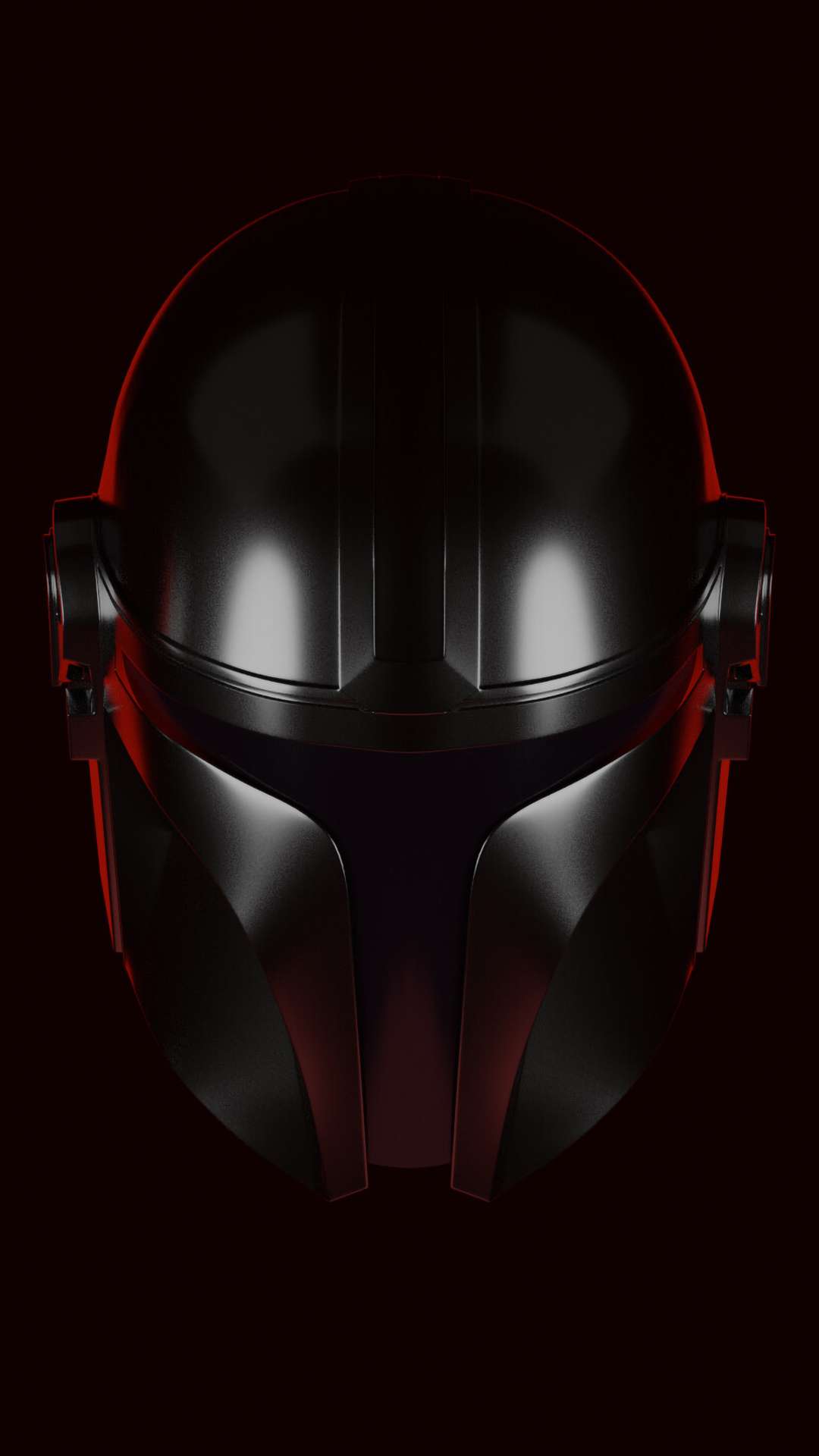 1080x1920 Mandalorian Helmet Wallpaper