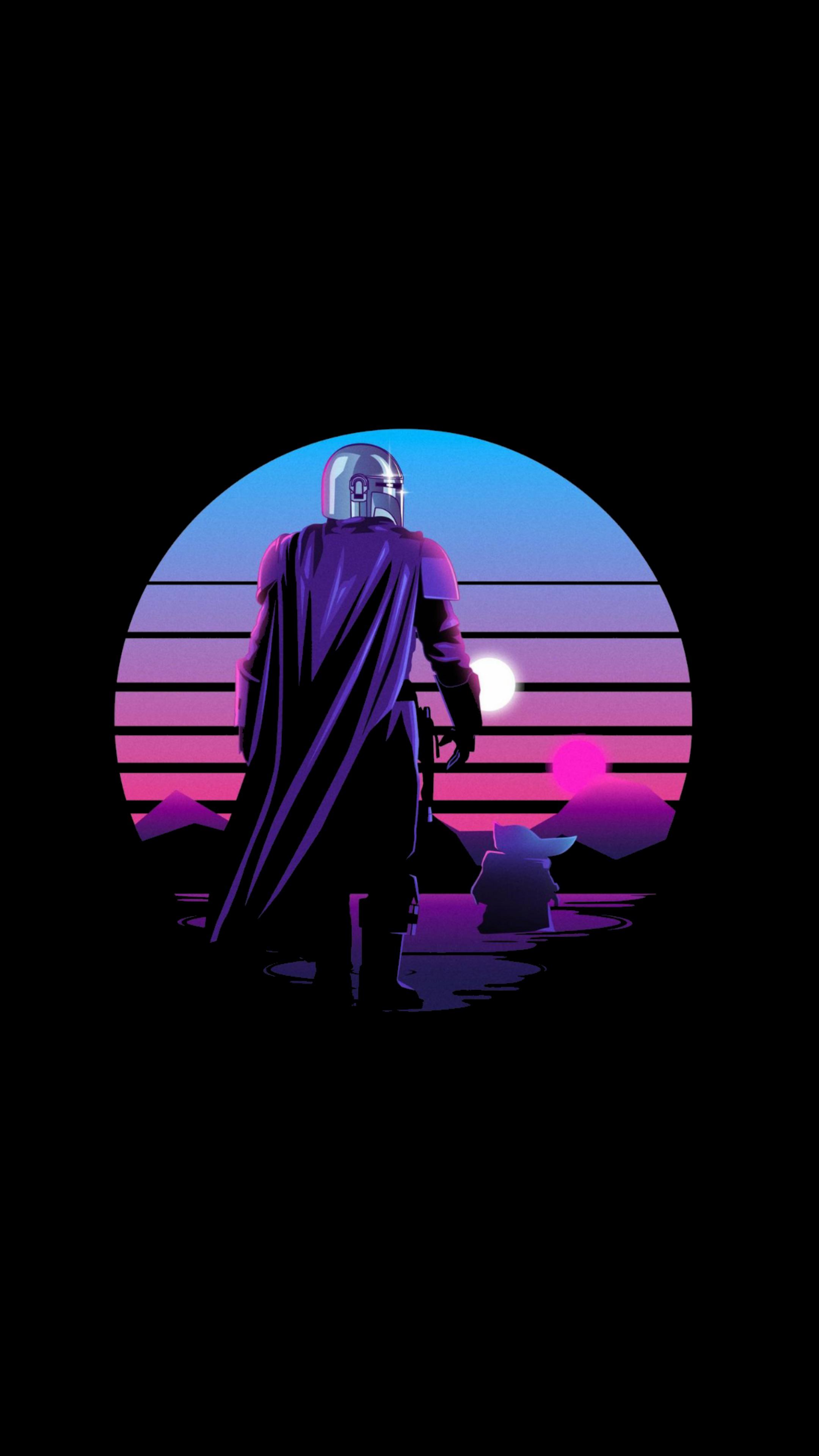 2160x3840 The Mandalorian wallpaper: OLED iPhone screens edition