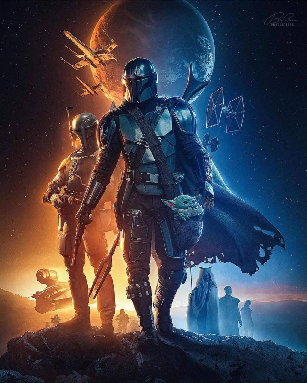 1025x1280 Mandalorian Wallpaper by ZEDGE™