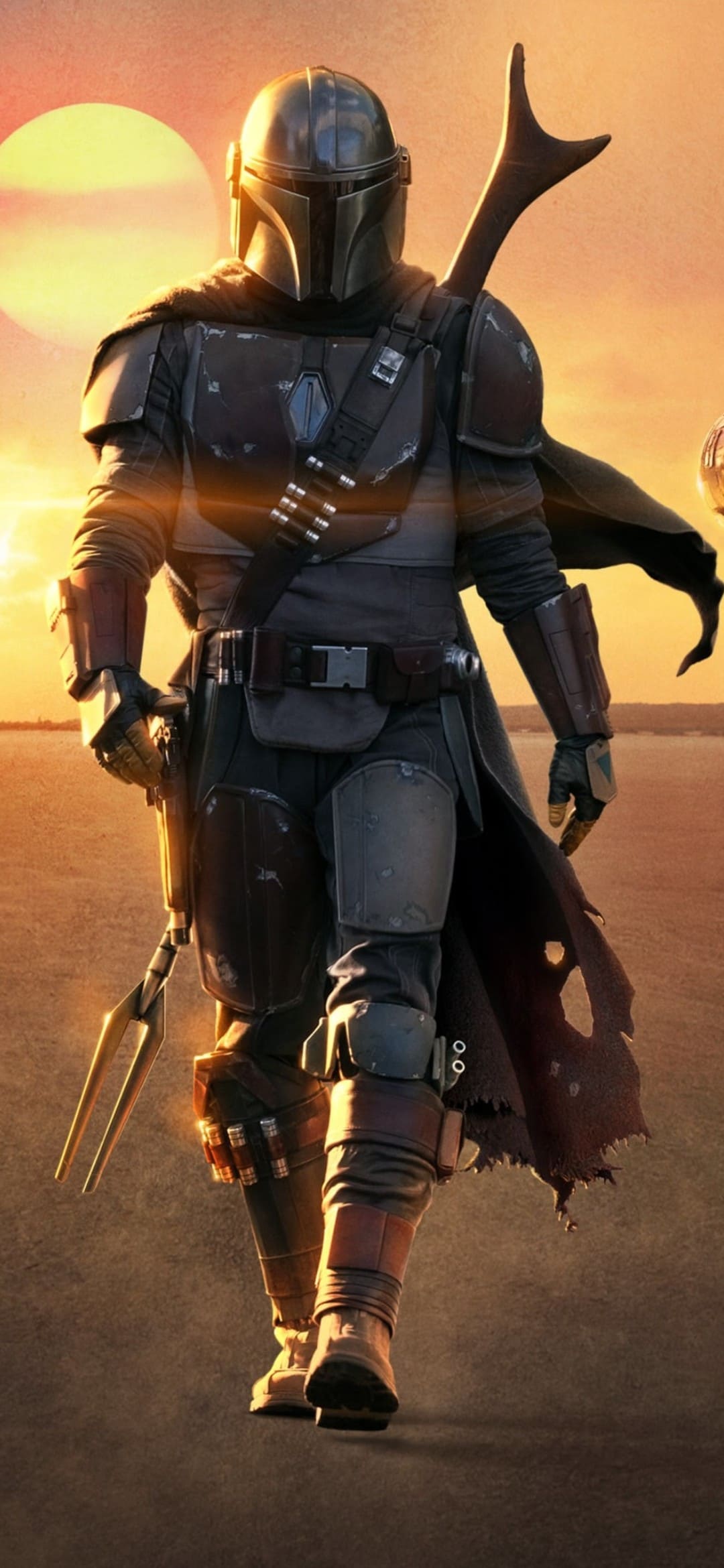 1080x2340 The Mandalorian Wallpaper .mobile.