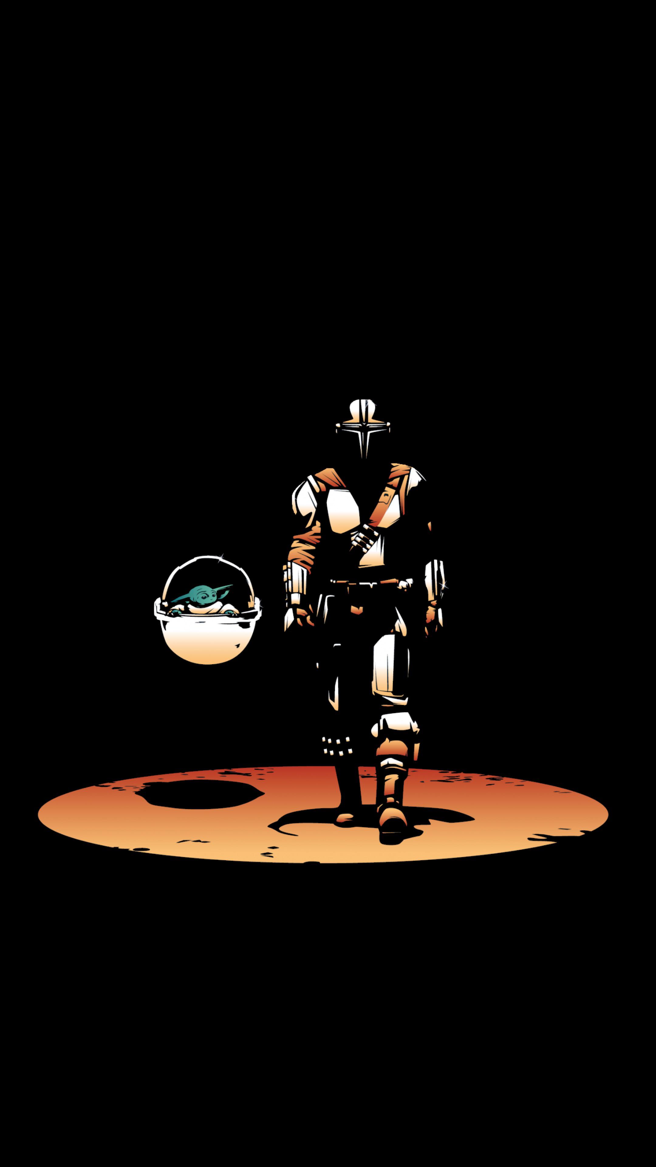 2160x3840 The Mandalorian wallpaper: OLED iPhone .