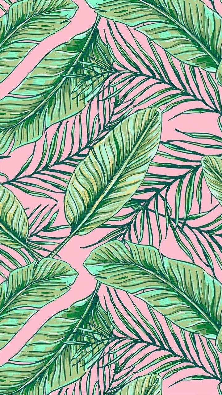 719x1280 Leaves Pattern Vector Free .itl.cat