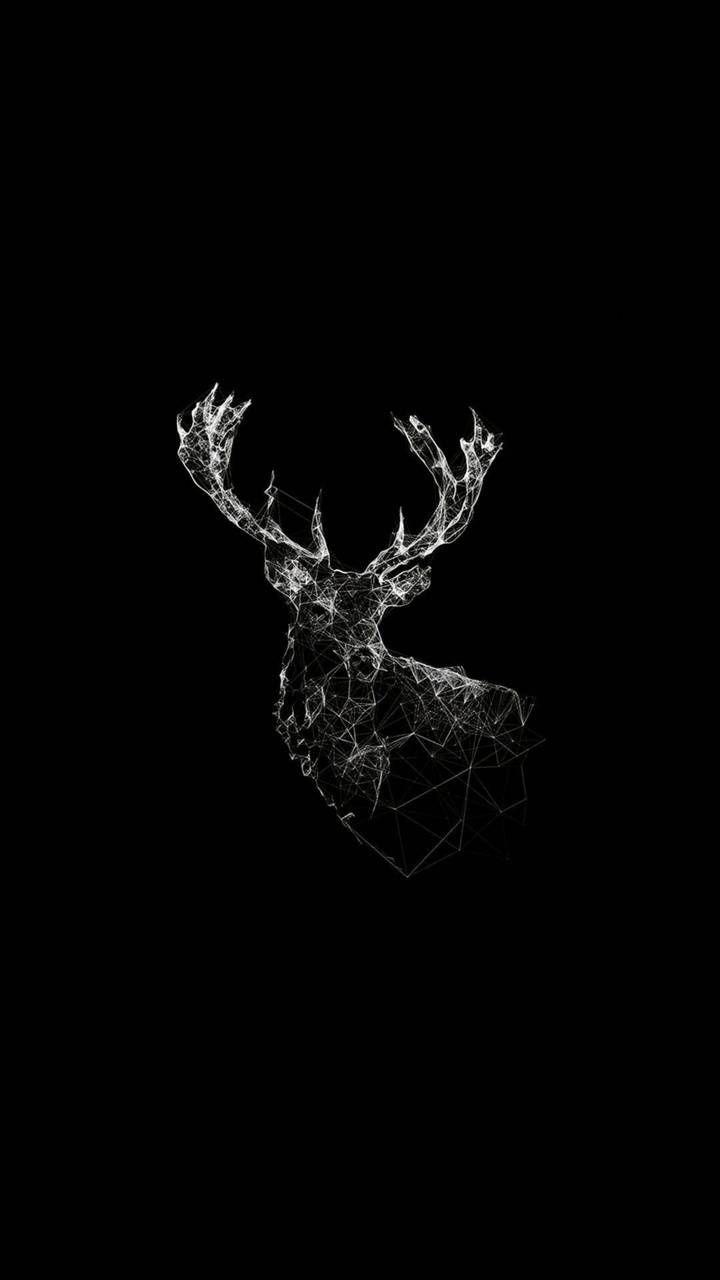 720x1280 Galaxy Deer wallpaper by .