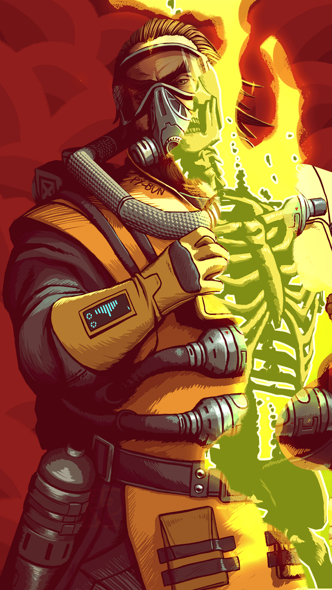1080x1920 Caustic Apex Legends Wallpaper .