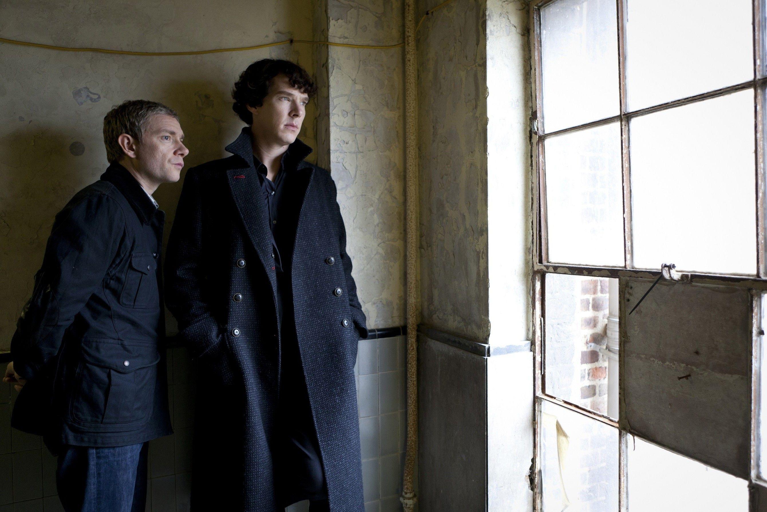 2680x1787 Sherlock Holmes, Sherlock, John Watson, Benedict Cumberbatch, Martin Freeman Wallpaper HD / Desktop and Mobile Background