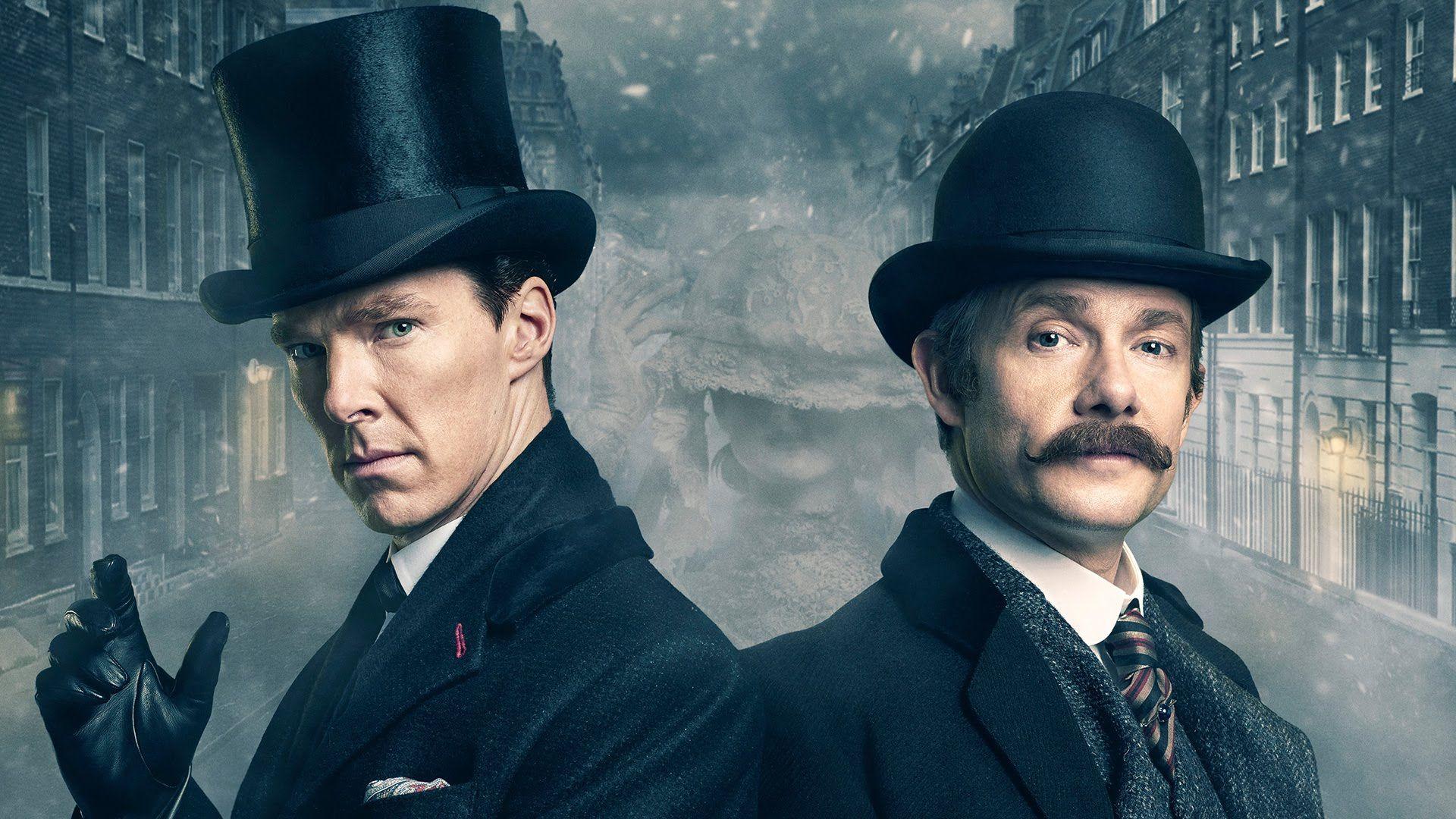 1920x1080 Sherlock Holmes and Dr John Watson .