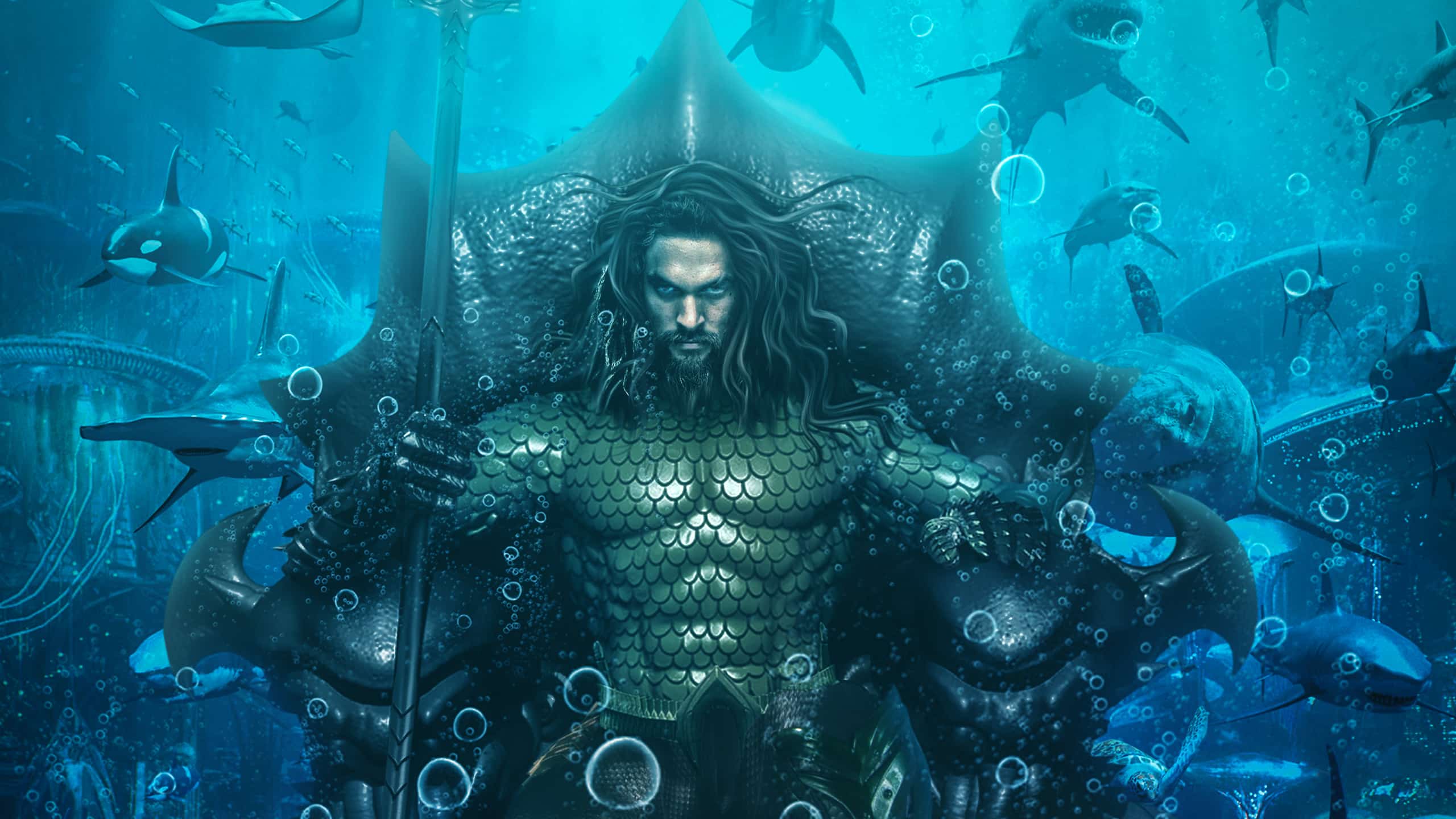 2560x1440 Aquaman Wallpaper HD: December 1973aquamanposter.