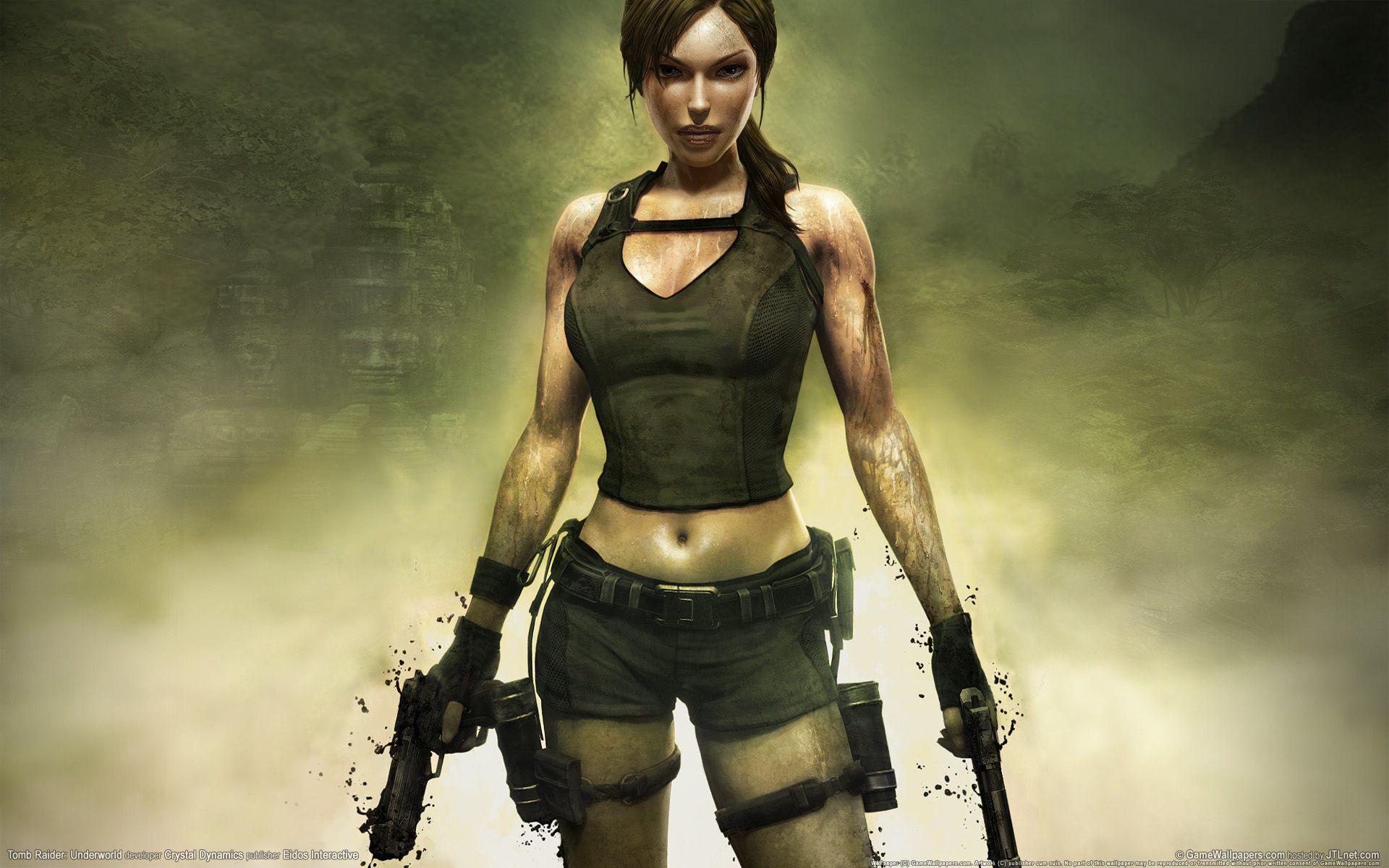 1920x1200 Lara Croft: Tomb Raider wallpaper .