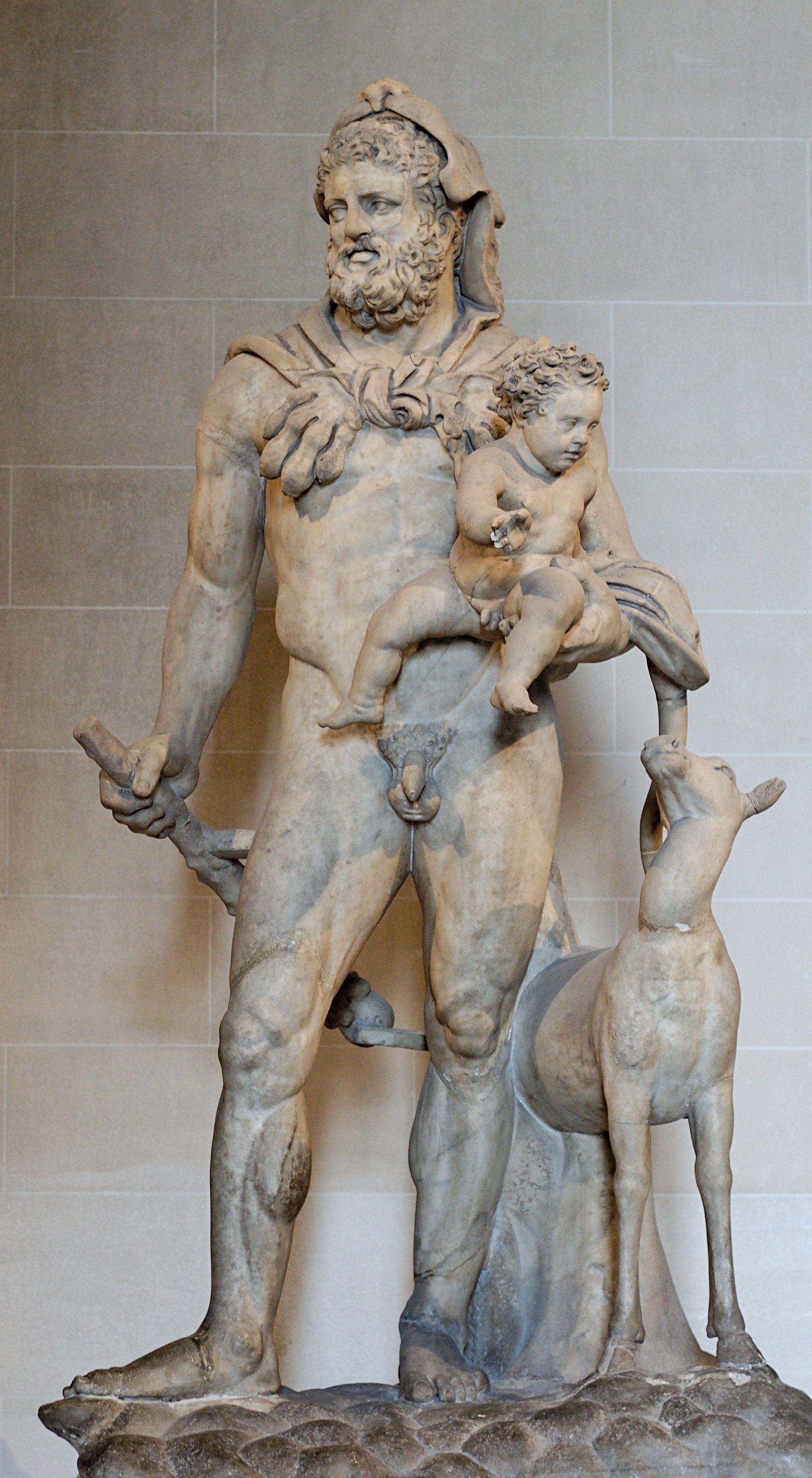 2000x3640 Herakles and Telephos Louvre
