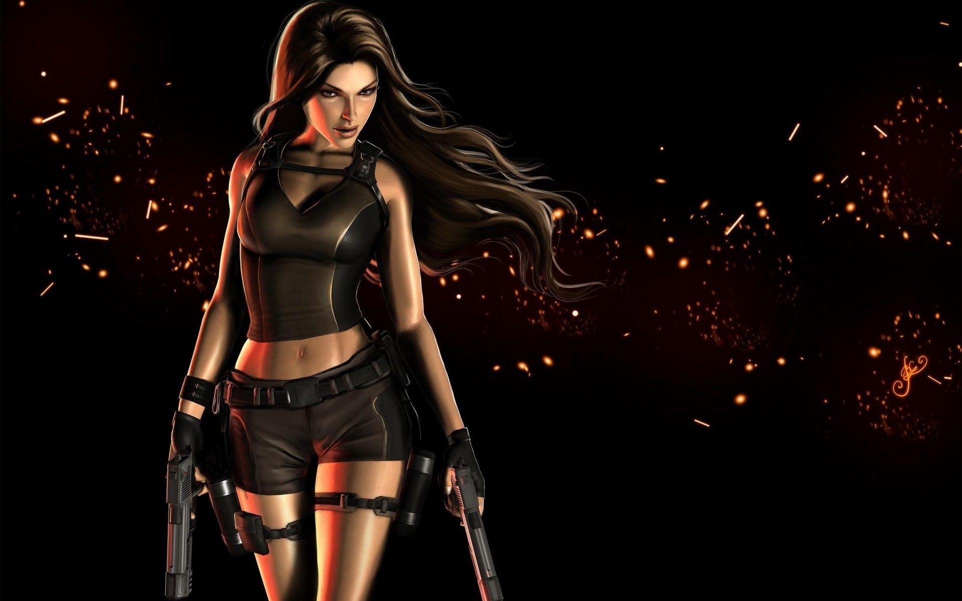 1920x1200 Lara Croft Wallpaper