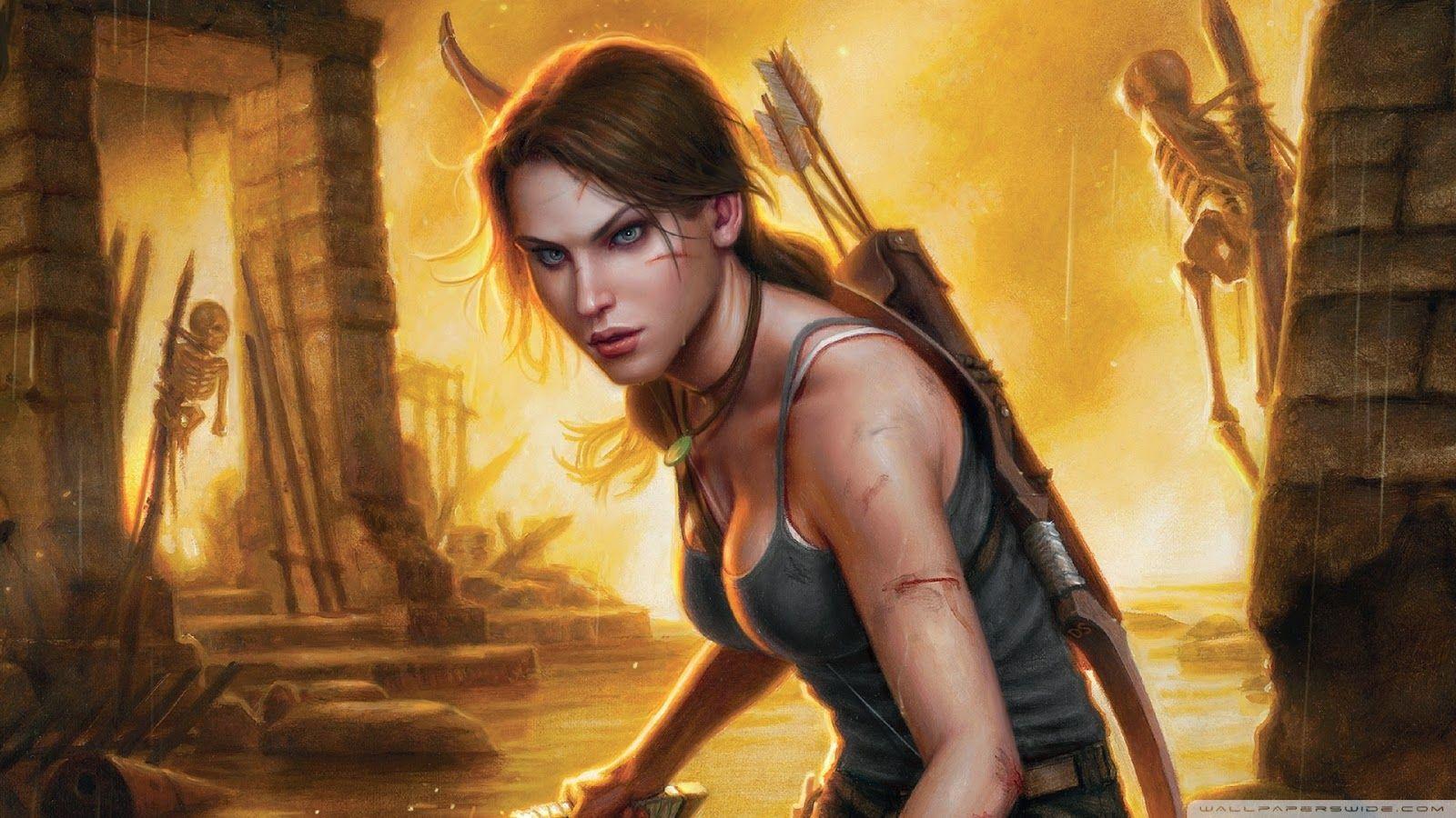 1600x900 Tomb Raider 1 Lara Croft .
