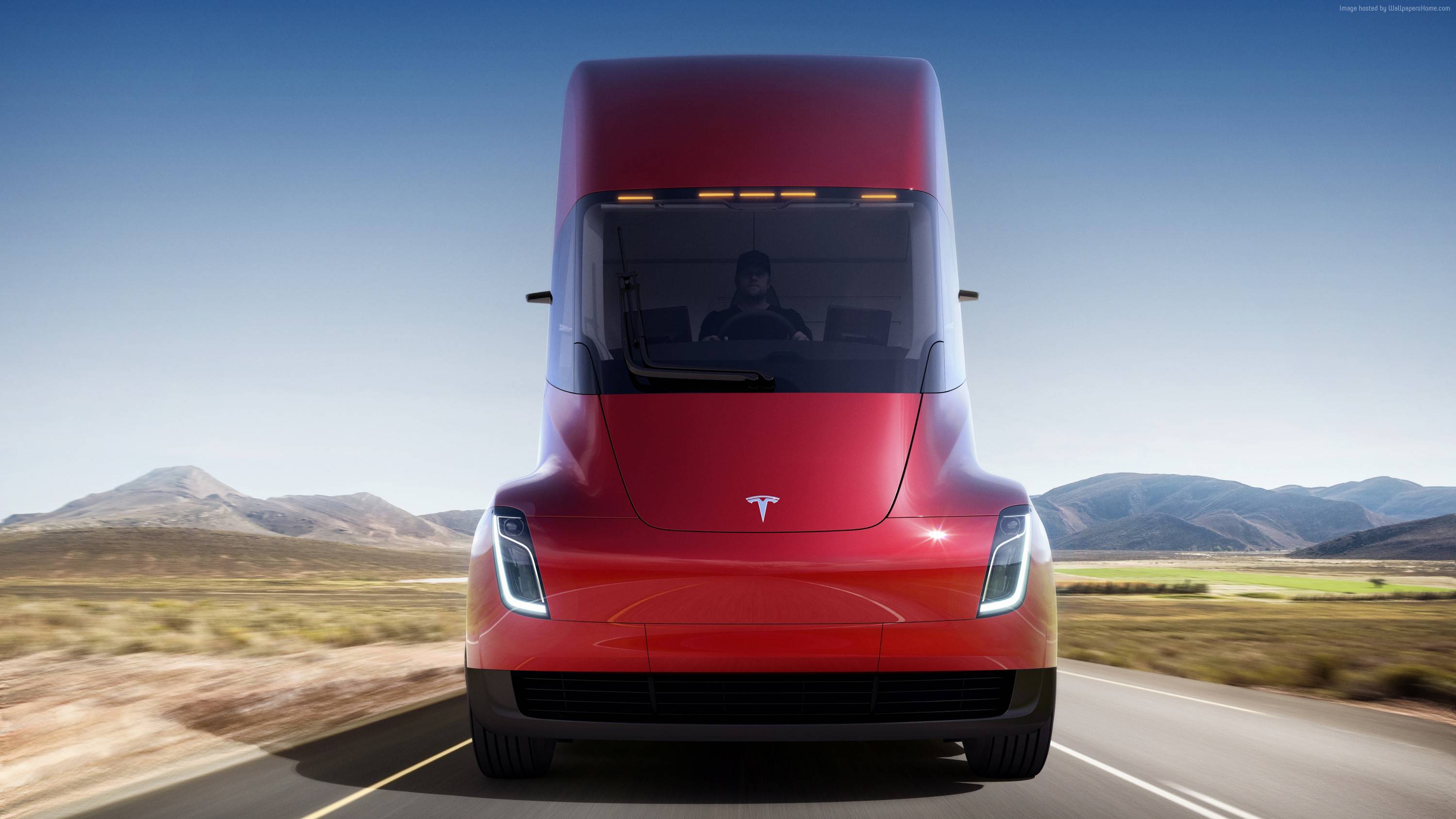 3000x1688 Tesla Semi Truck Electric Car 4k Wallpaper