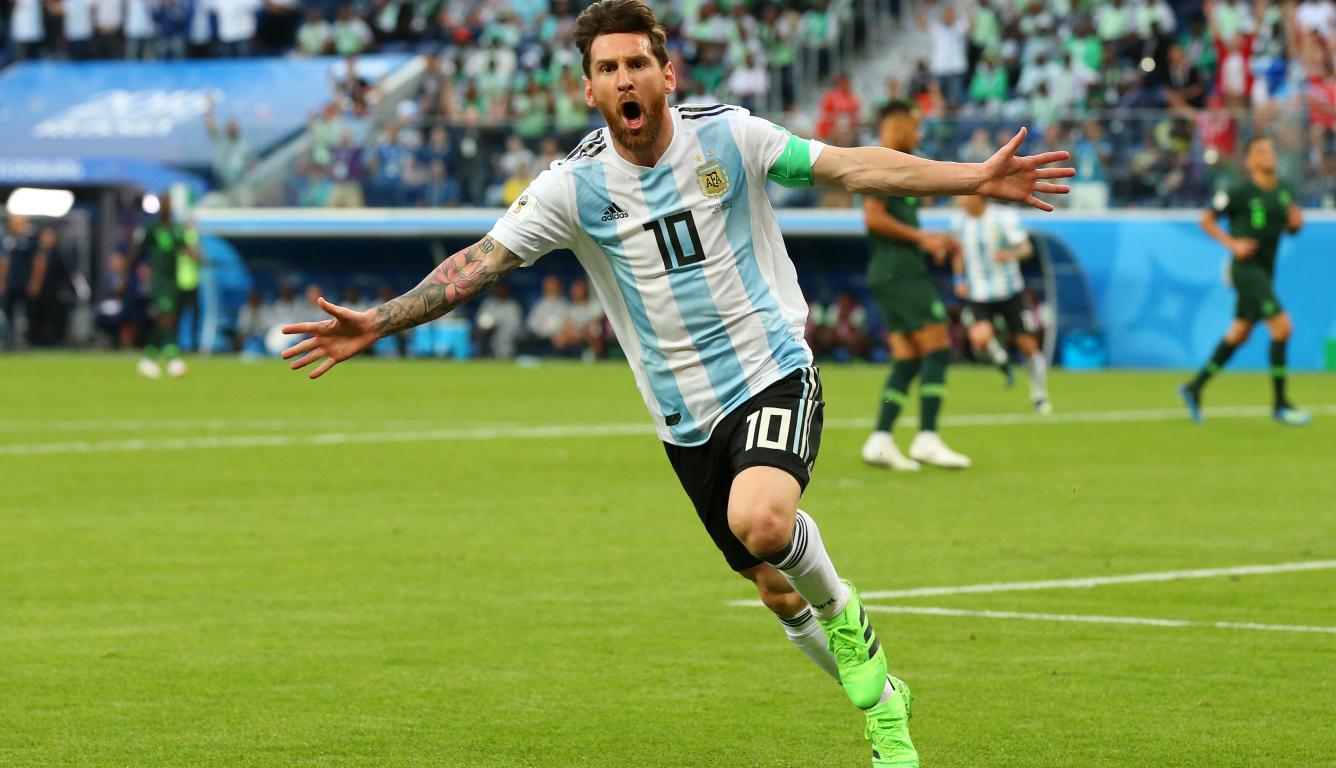 1336x768 Lionel Messi in FIFA 2018 .