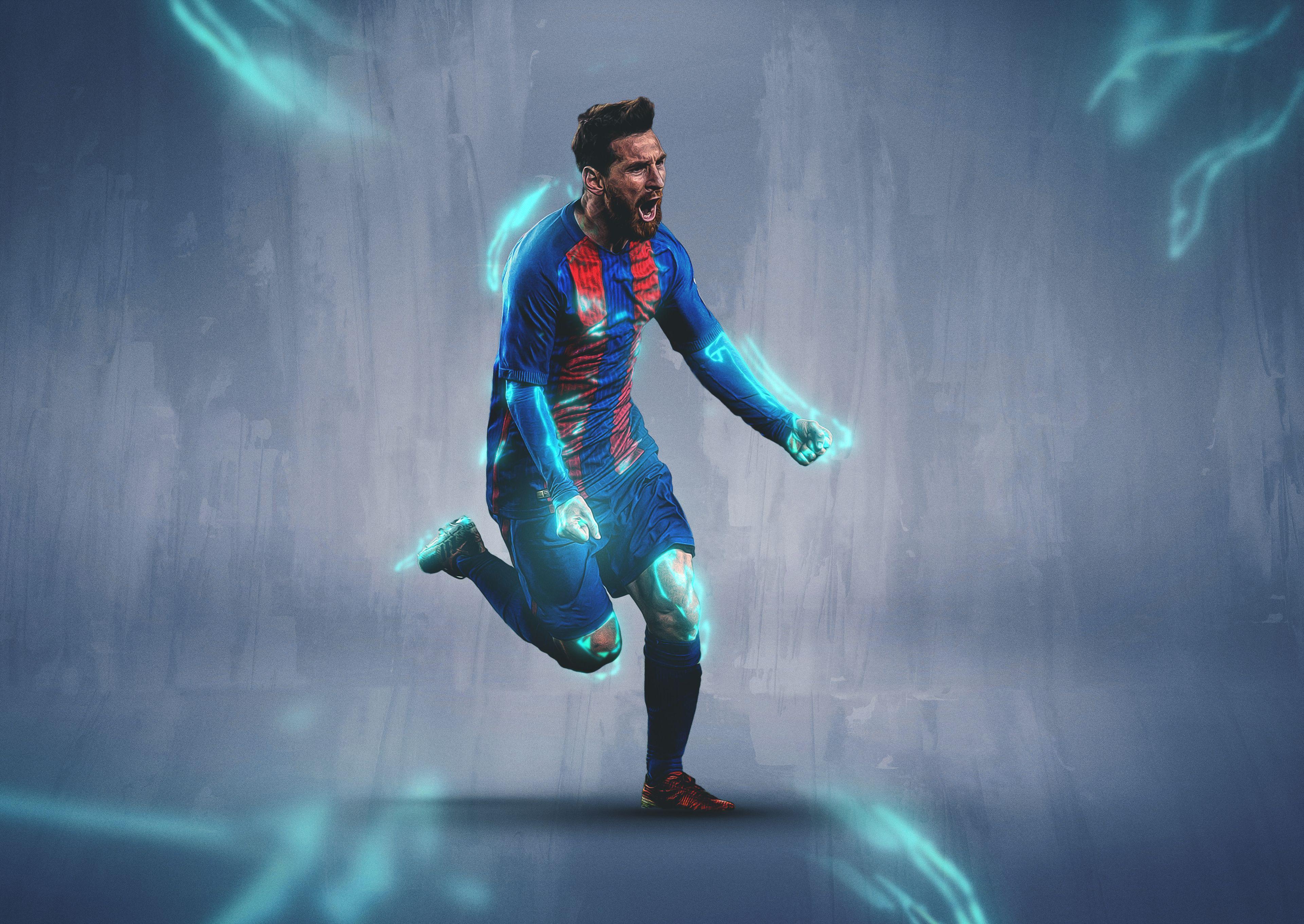 3840x2721 Messi 4k Laptop Full HD 1080P .