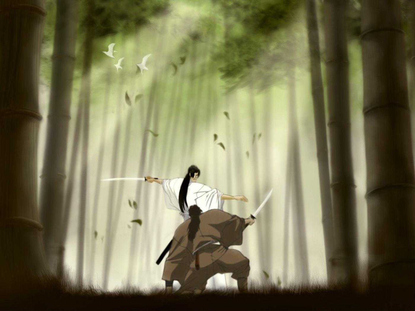 1400x1050 bamboo forest Desktop wallpaper