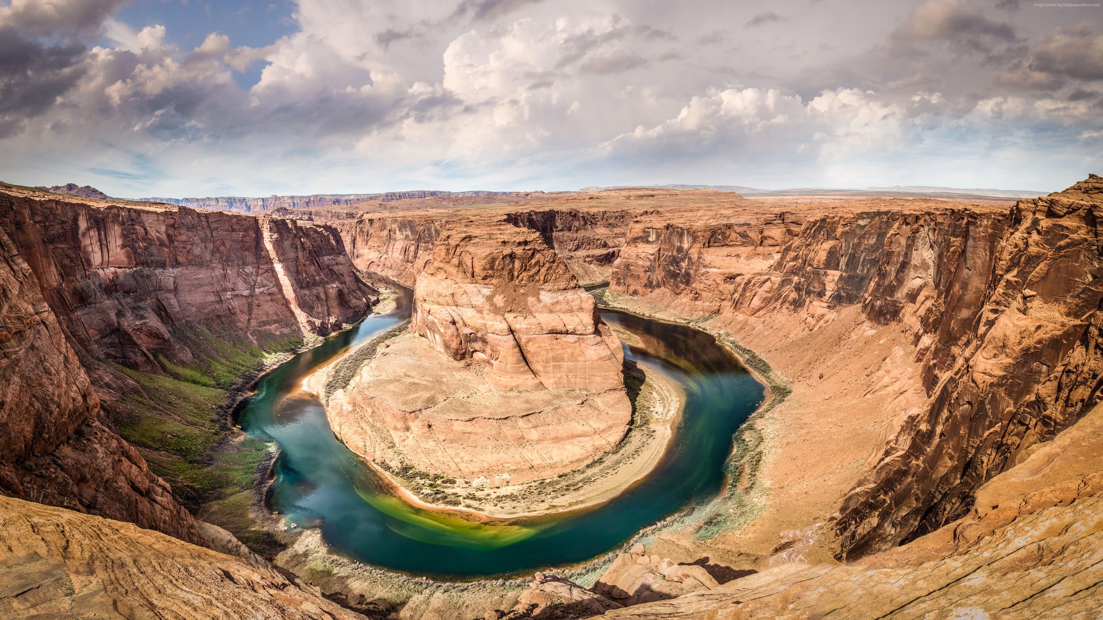 3840x2160 Horseshoe Bend, Colorado River, Arizona .