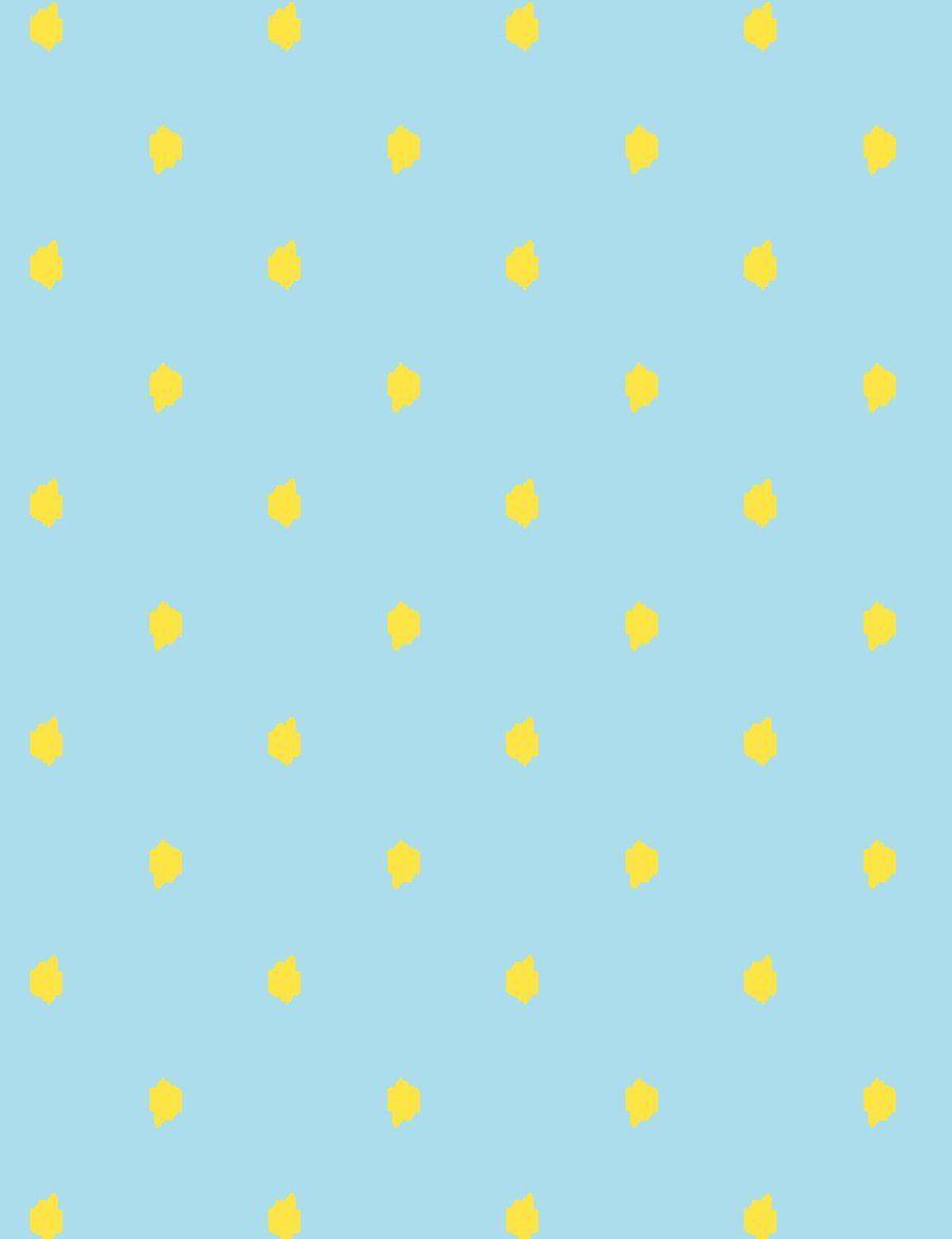 900x1170 Turquoise and Yellow Wallpaper