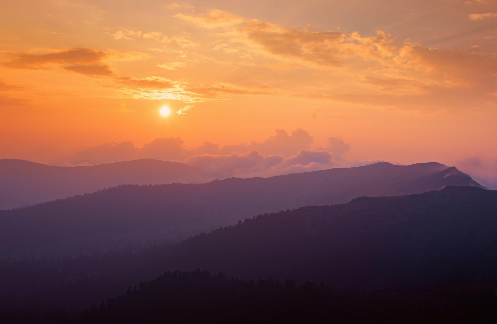 Mountain Sunset Laptop Wallpapers - Top Free Mountain Sunset Laptop