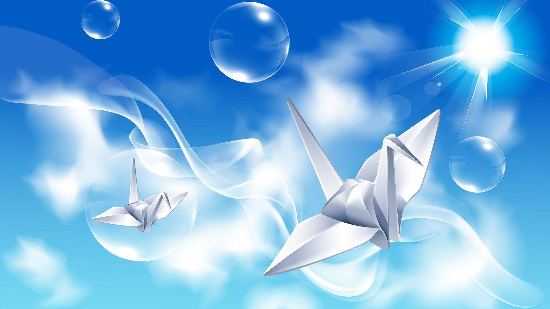 Origami Crane Wallpapers - Top Free Origami Crane Backgrounds ...