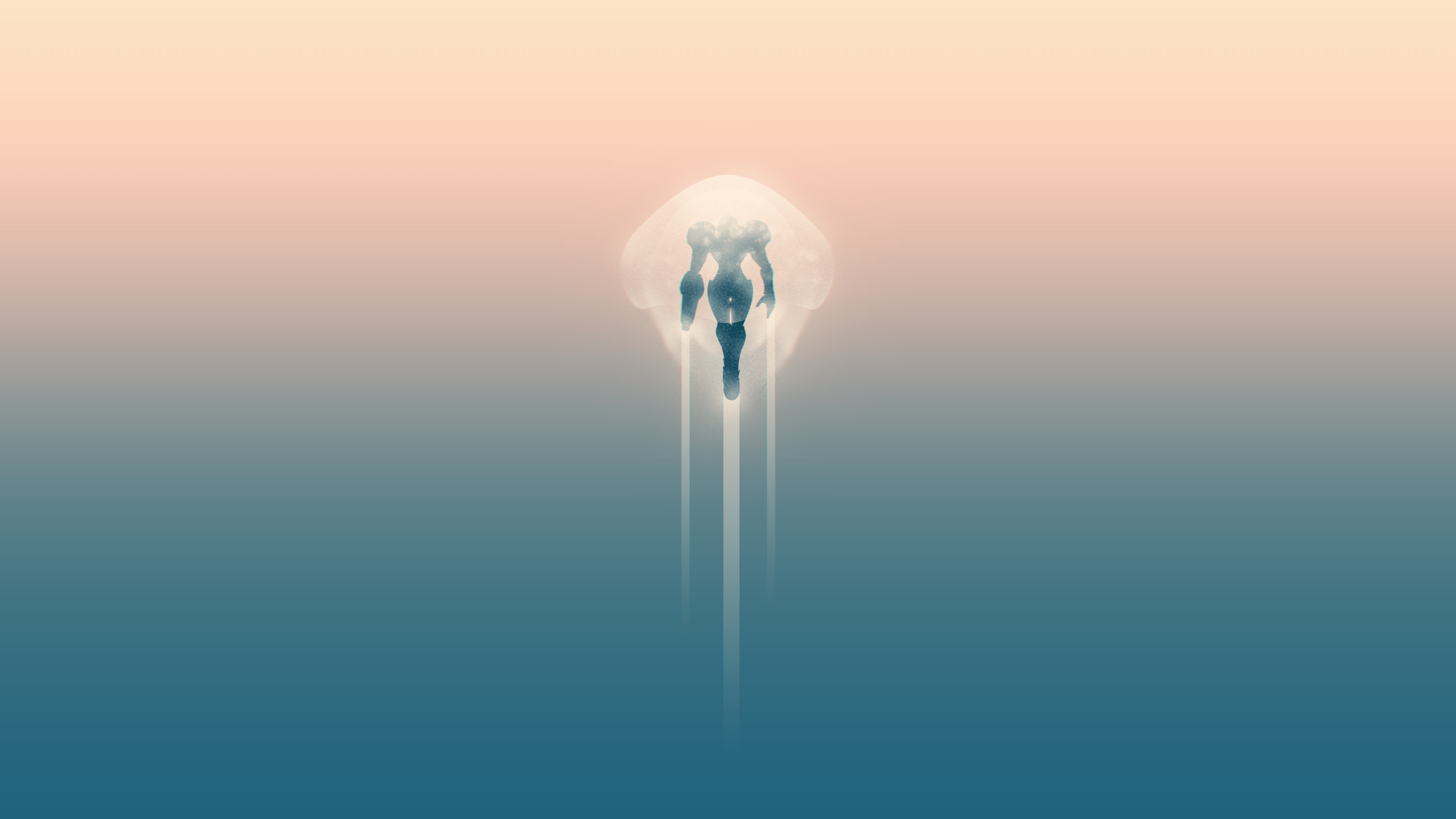 2560x1440 Samus Aran wallpaper [Metroid] :