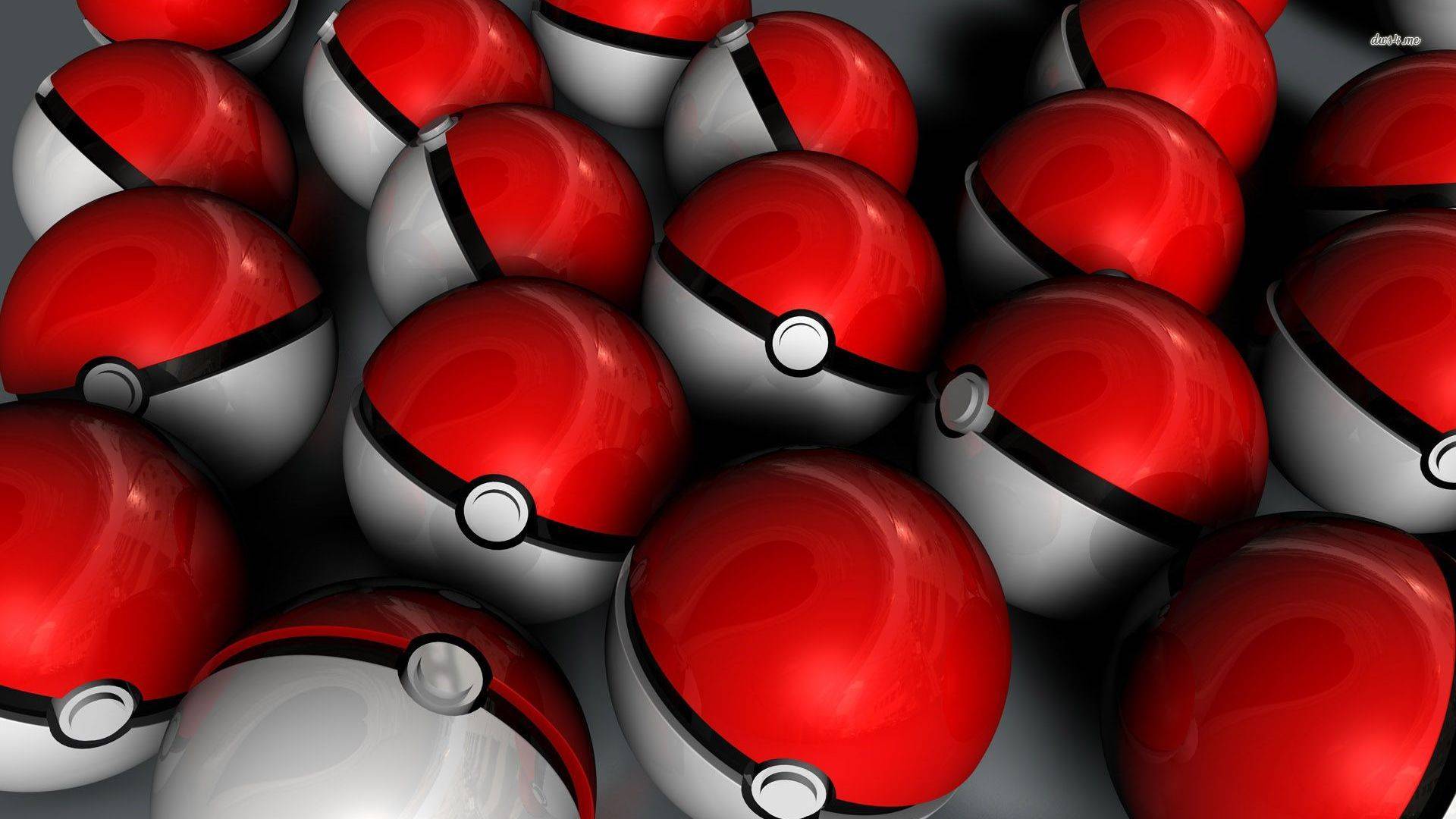 1920x1080 Pokémon Balls Wallpaper