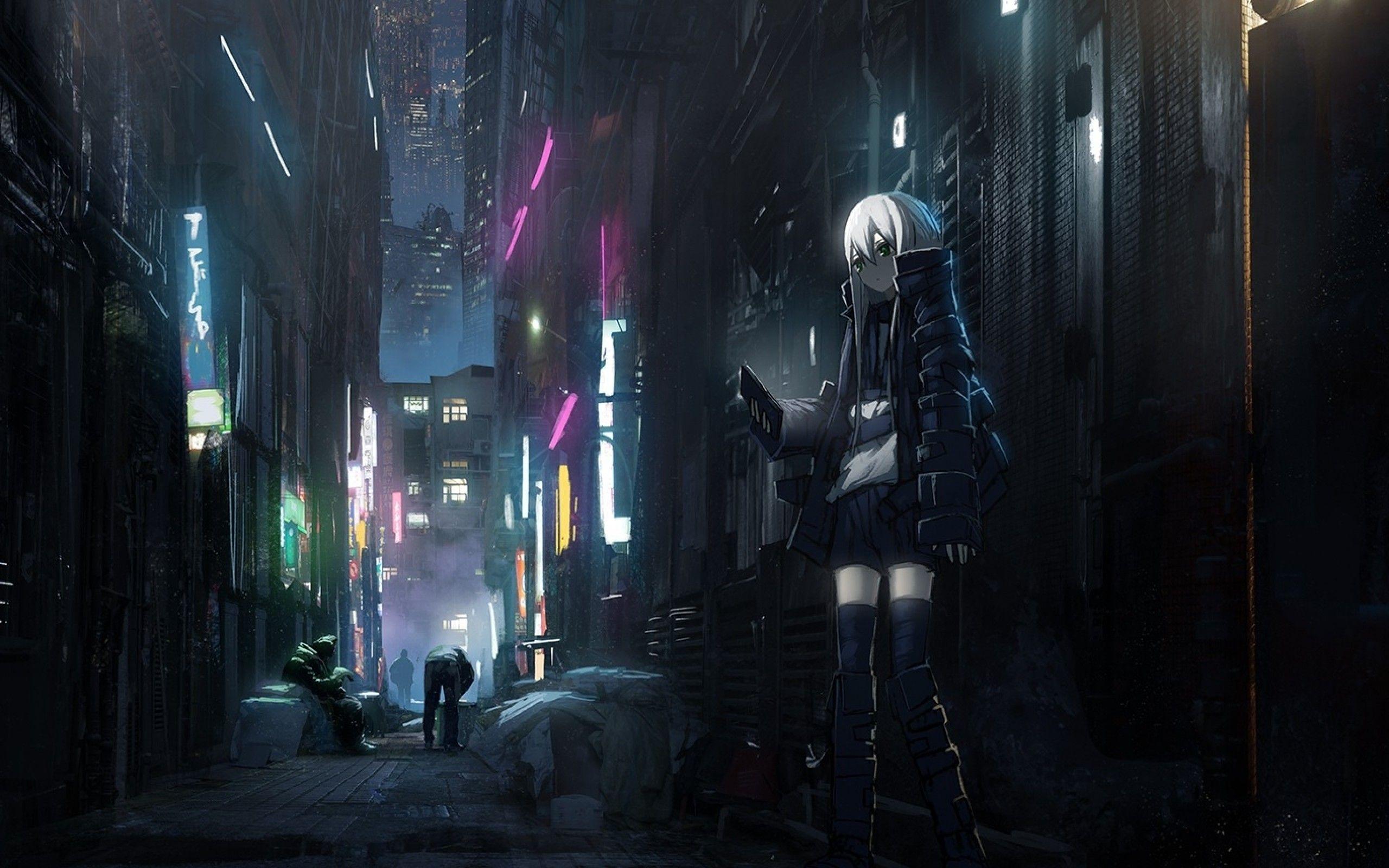 Neon Light Anime Wallpapers Top Free Neon Light Anime Backgrounds