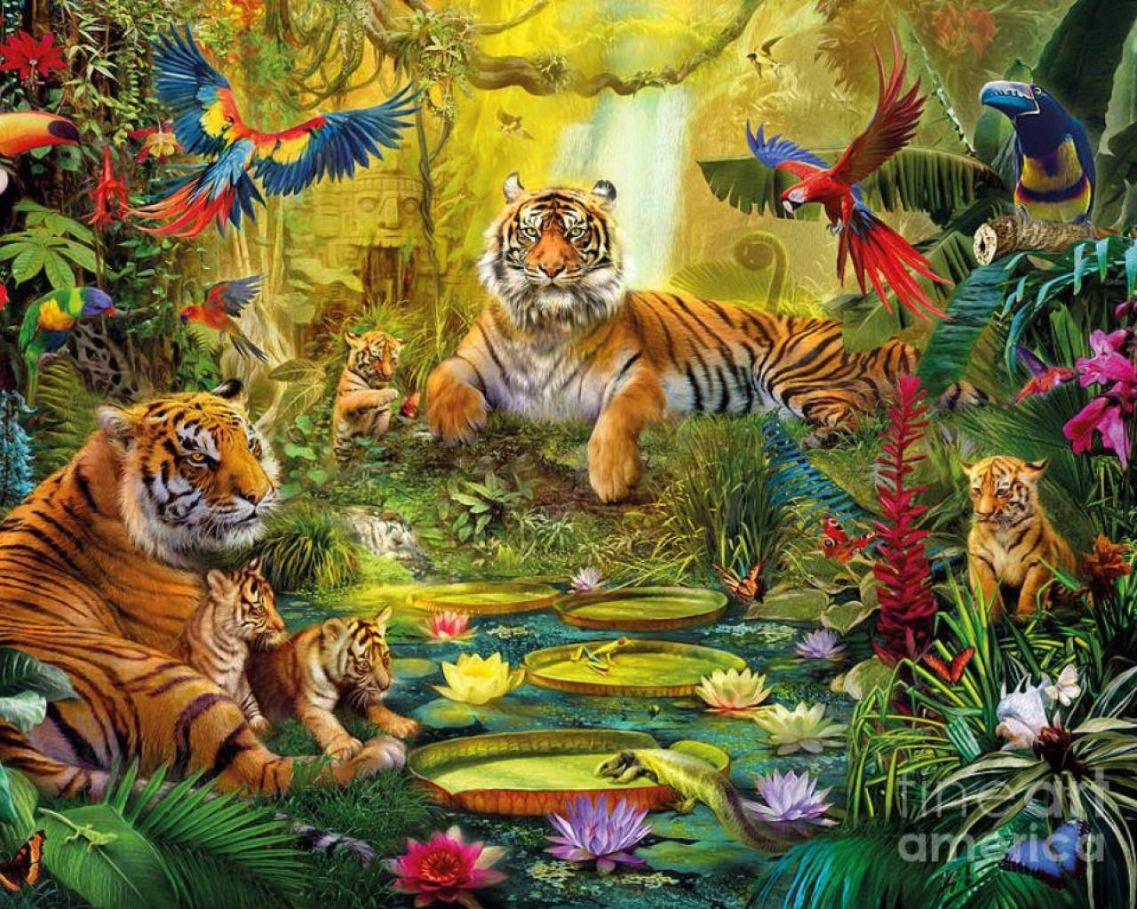 1280x1024 Free download August 7 2015 By Stephen Comments Off on Jungle HD Animal Wallpaper [1280x1024] for your Desktop, Mobile & Tablet. Explore Jungle Theme Wallpaper. Jungle Wallpaper for Walls