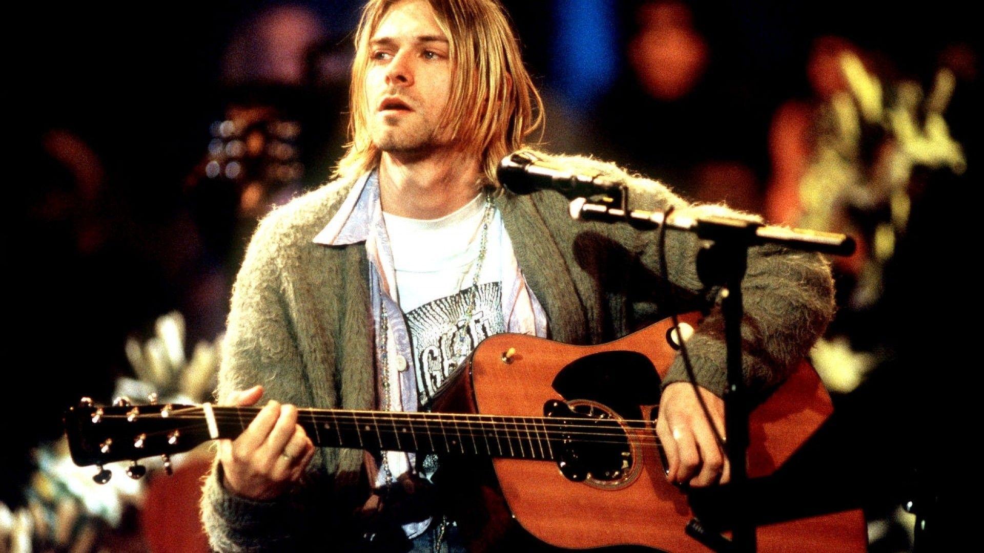 1920x1080 Kurt Cobain, Nirvana, MTV Unplugged .