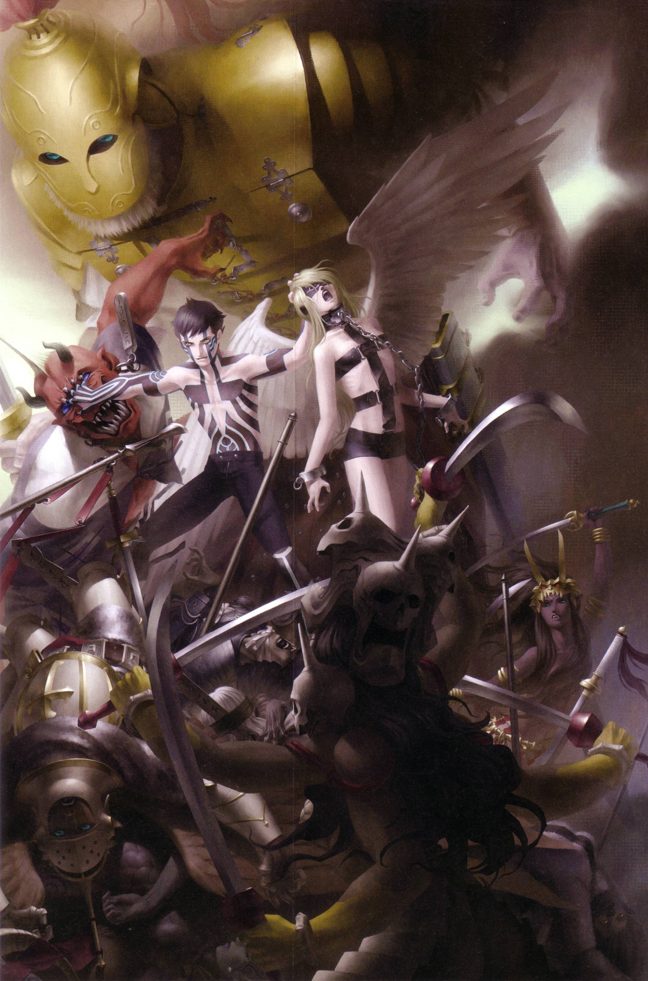 2062x3120 Devil May Cry Shin Megami Tensei .
