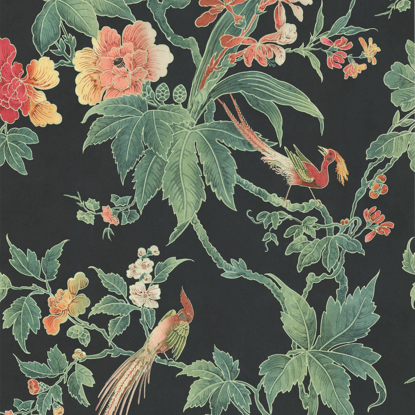 1700x1700 Paradise' Bird Wallpaper .littlegreene.ie · In stock