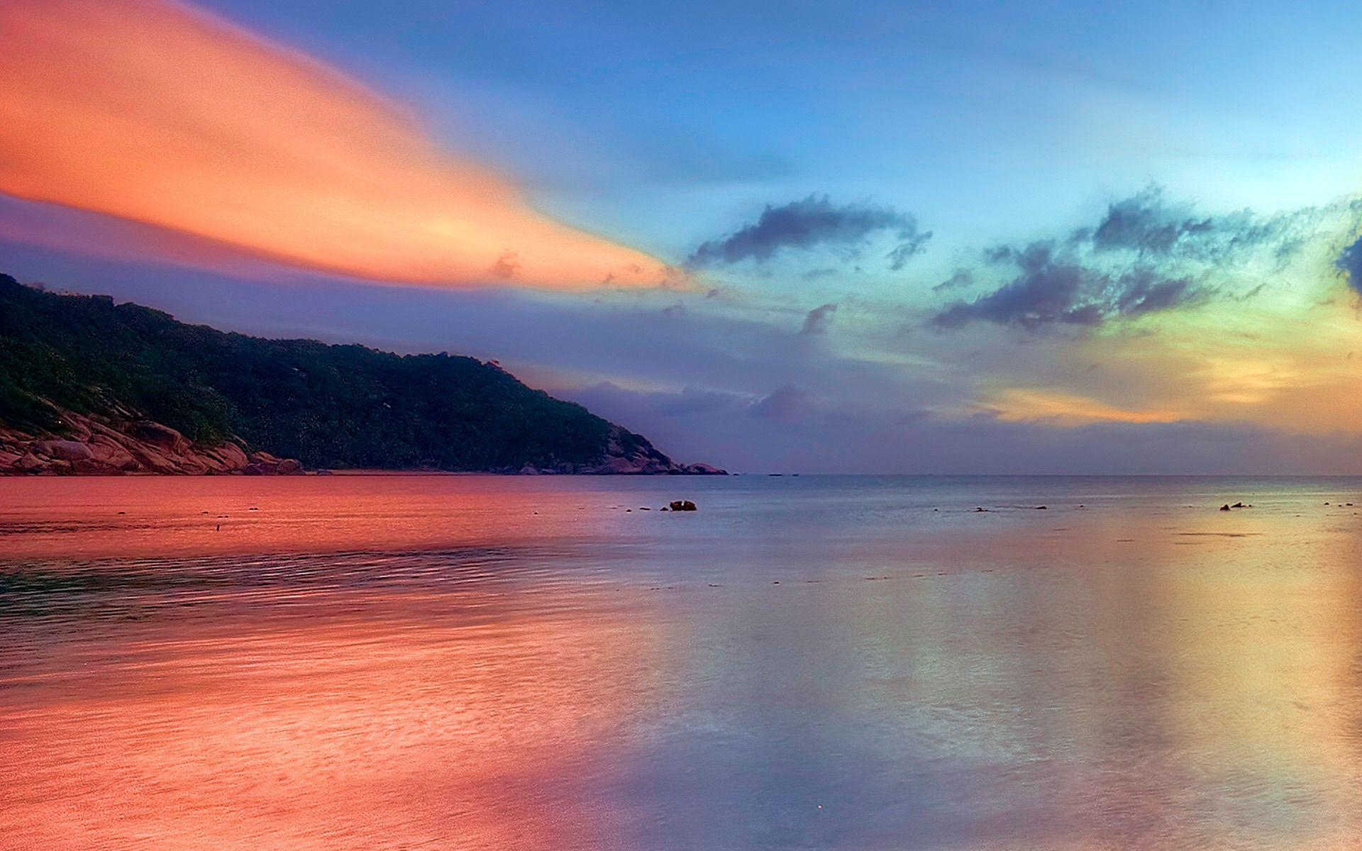 1920x1200 Thailand Sunset Windows 10 HD Wallpaper .