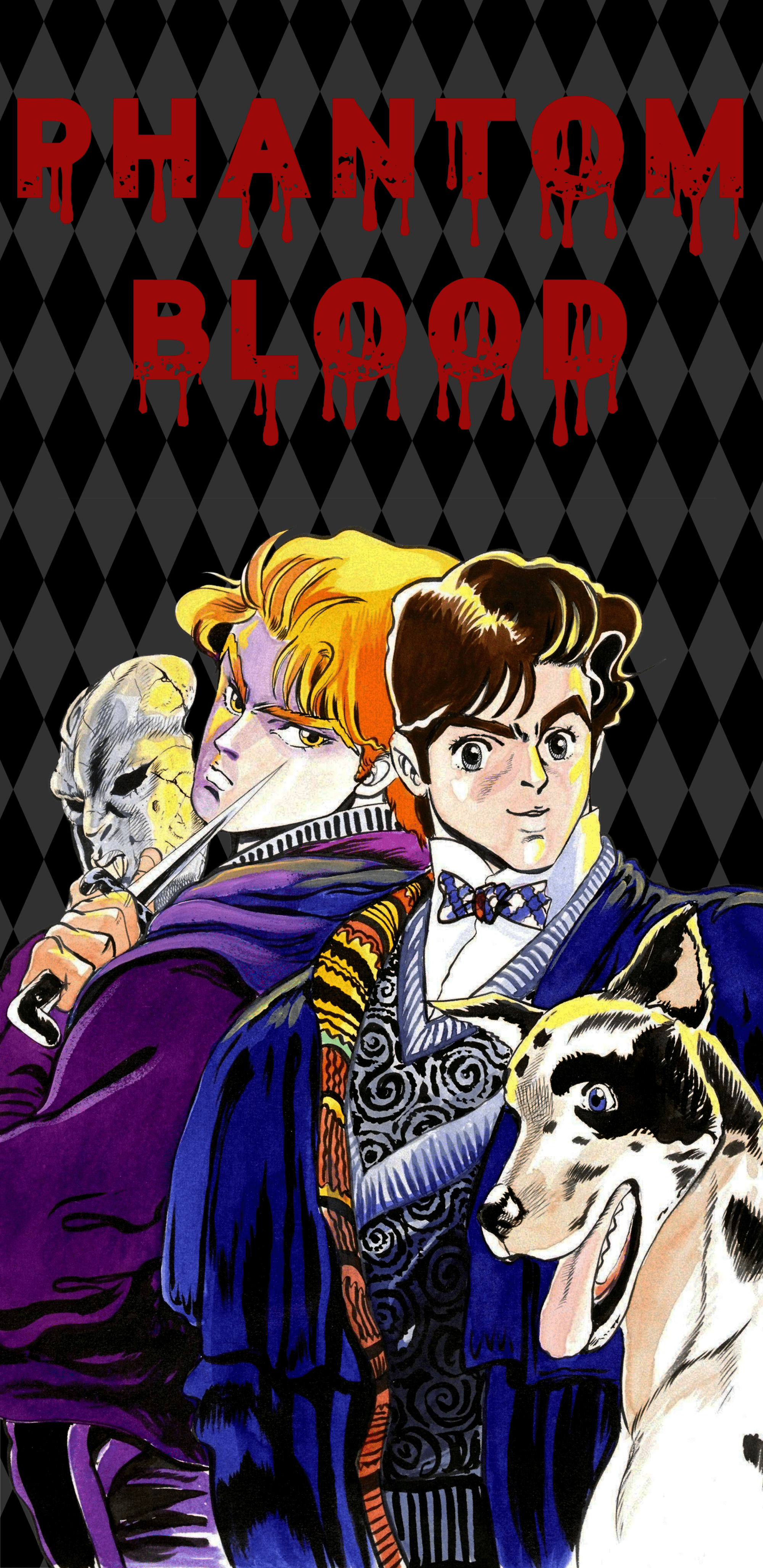 2000x4112 animated day 320: Phantom Blood .