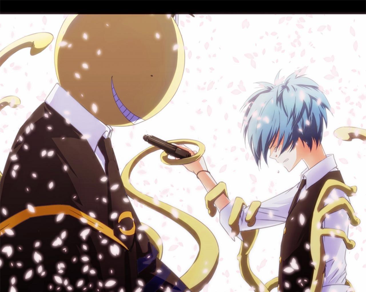 1280x1024 Awesome Assassination Classroom Free Wallpaper Id Sensei And Nagisa