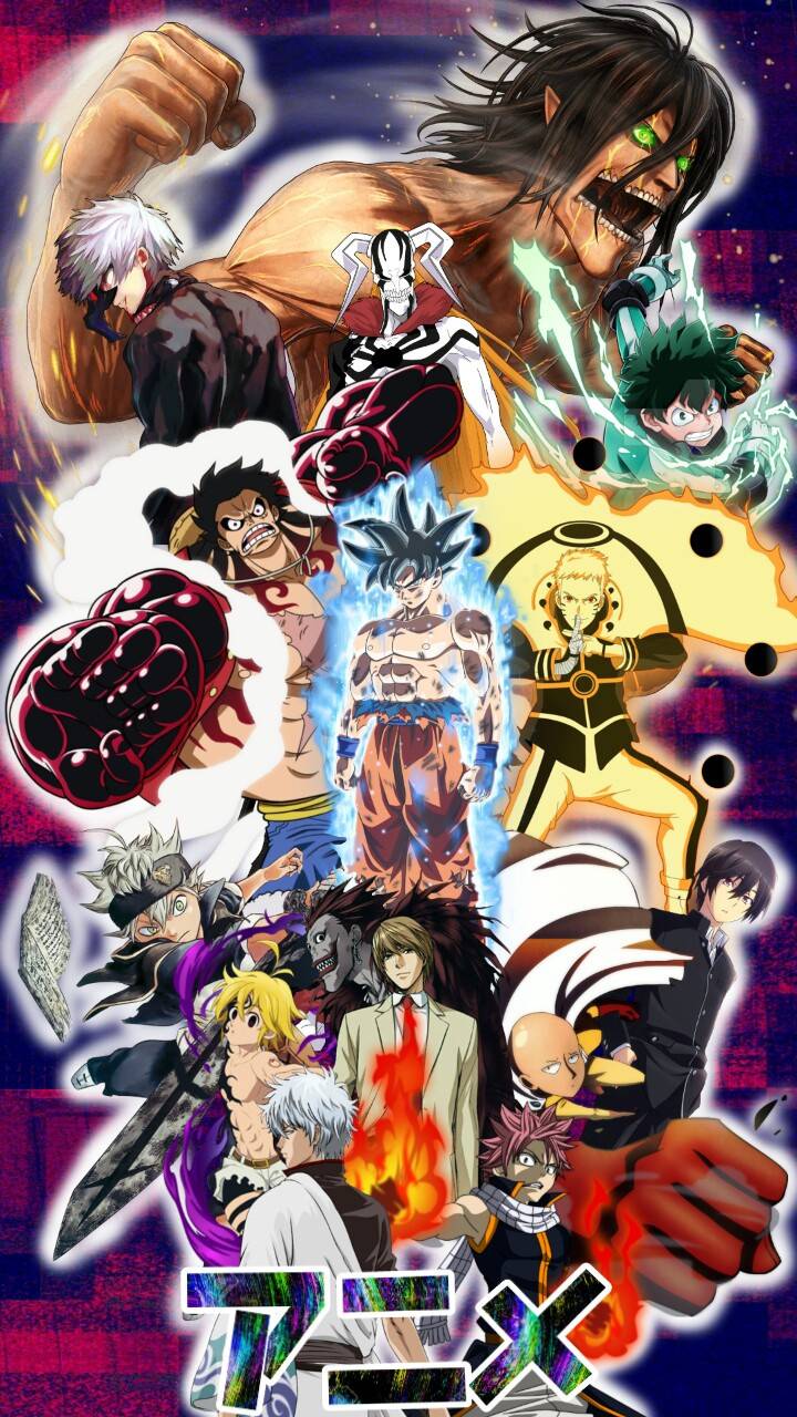 720x1280 Anime One Piece And Naruto Wallpaper .