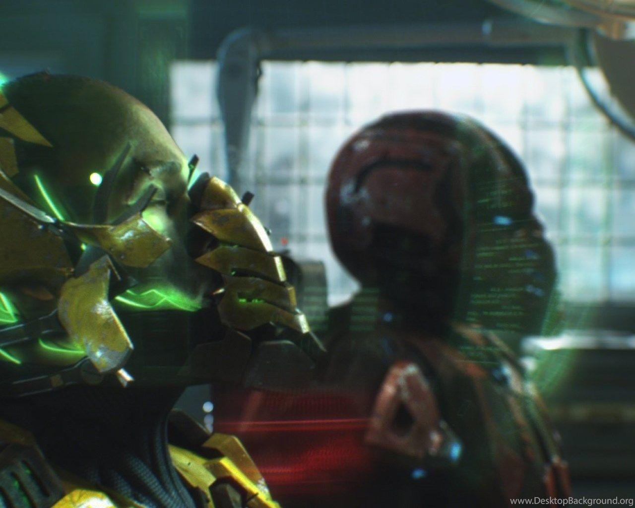 1280x1024 MORTAL KOMBAT: LEGACY Cyrax And Sektor .