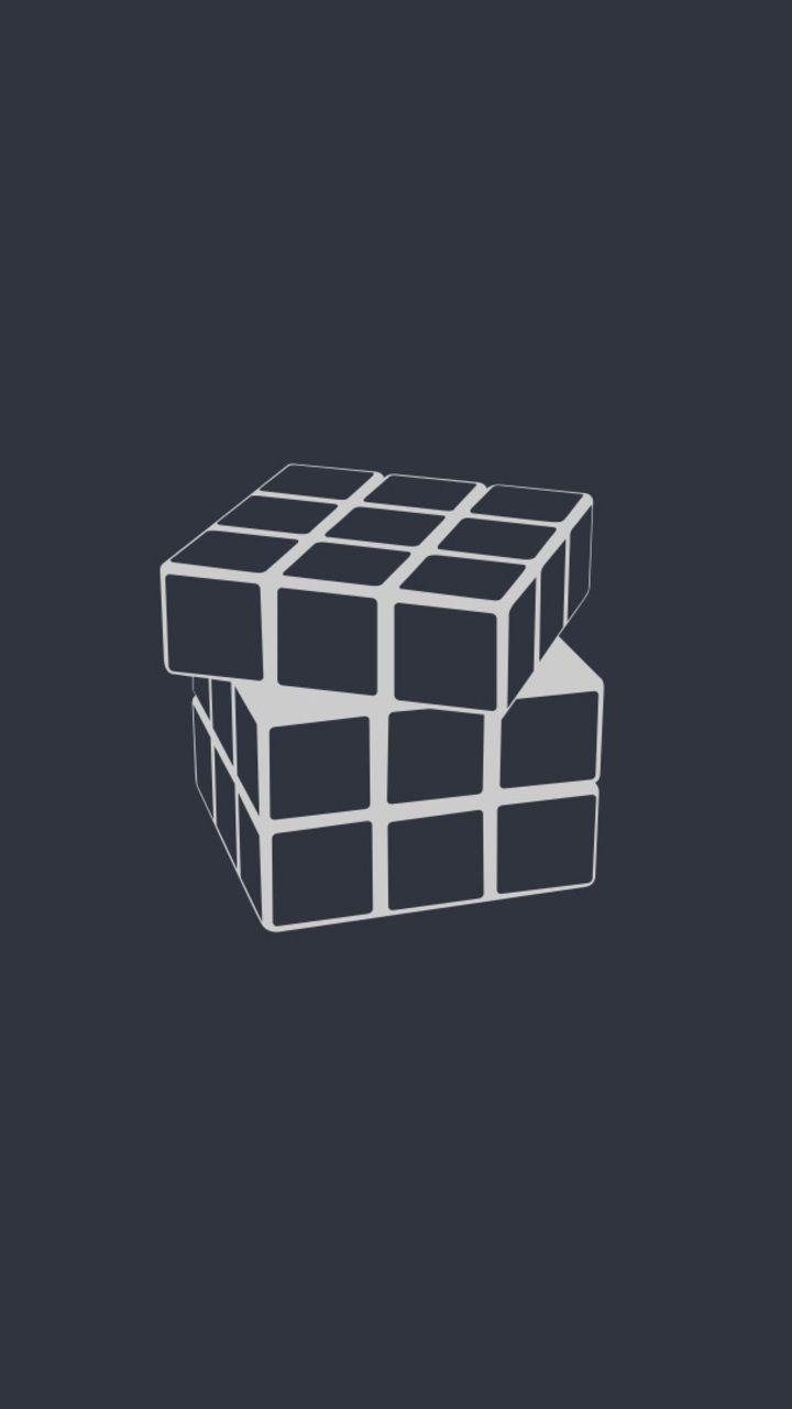 720x1280 Rubiks Cube Minimalism U3 Wallpaper .