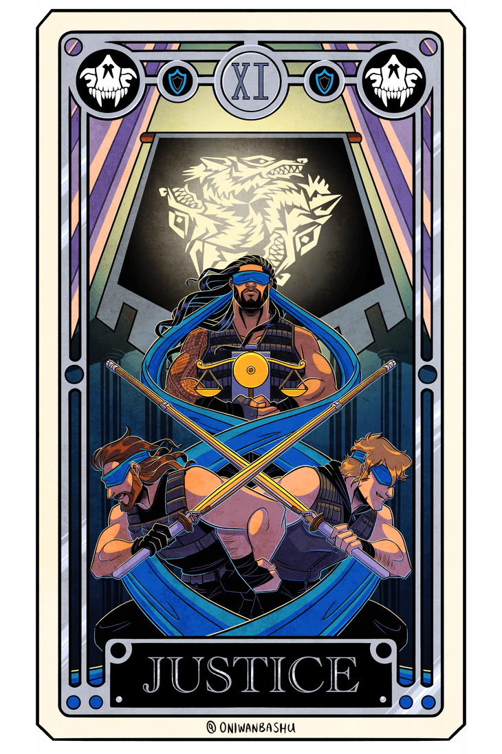 730x1095 WWE: Blind Justice by Oniwanbashu. Wwe .com