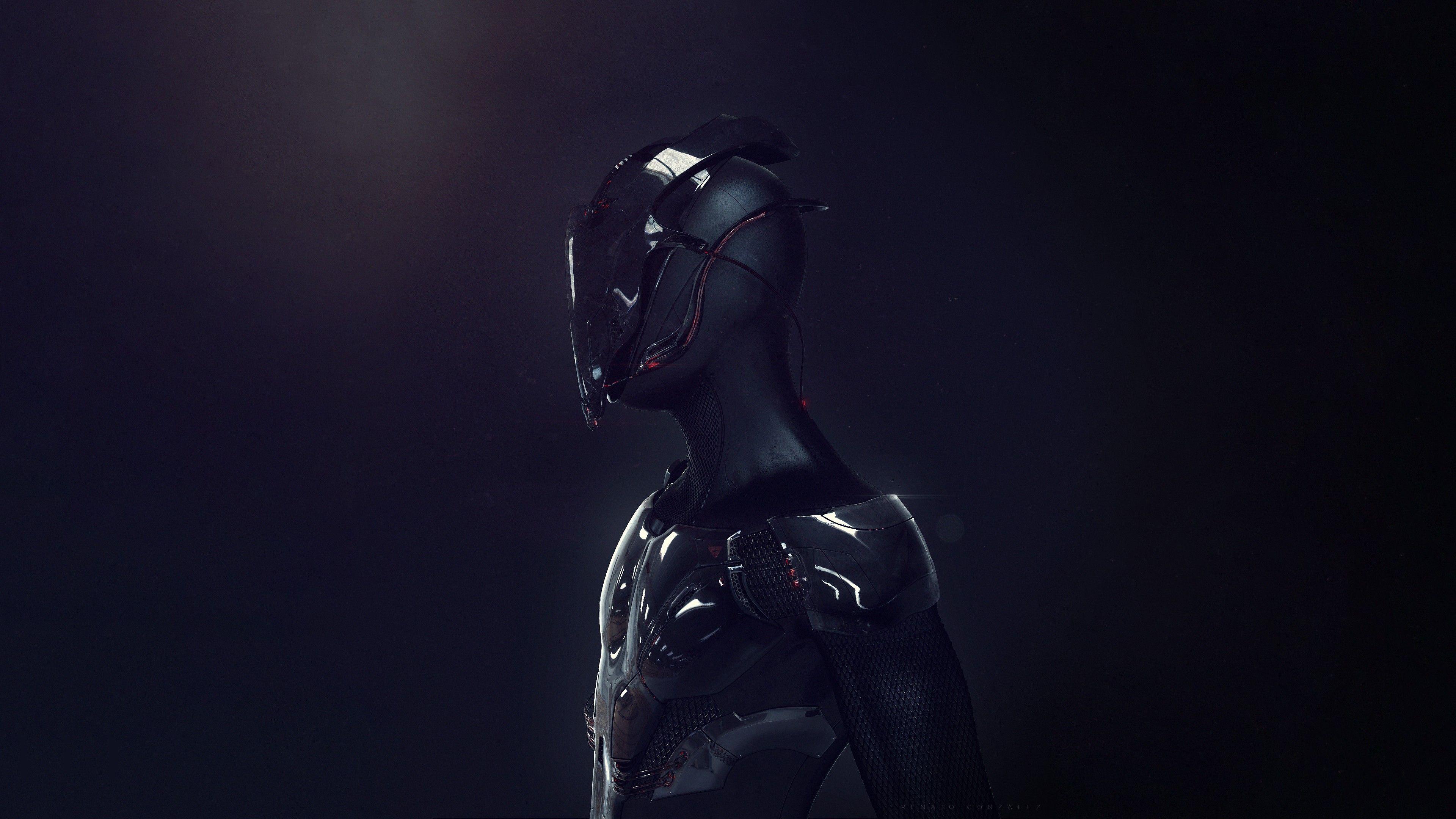 3840x2160 Robot Wallpaper Group Wallpaper