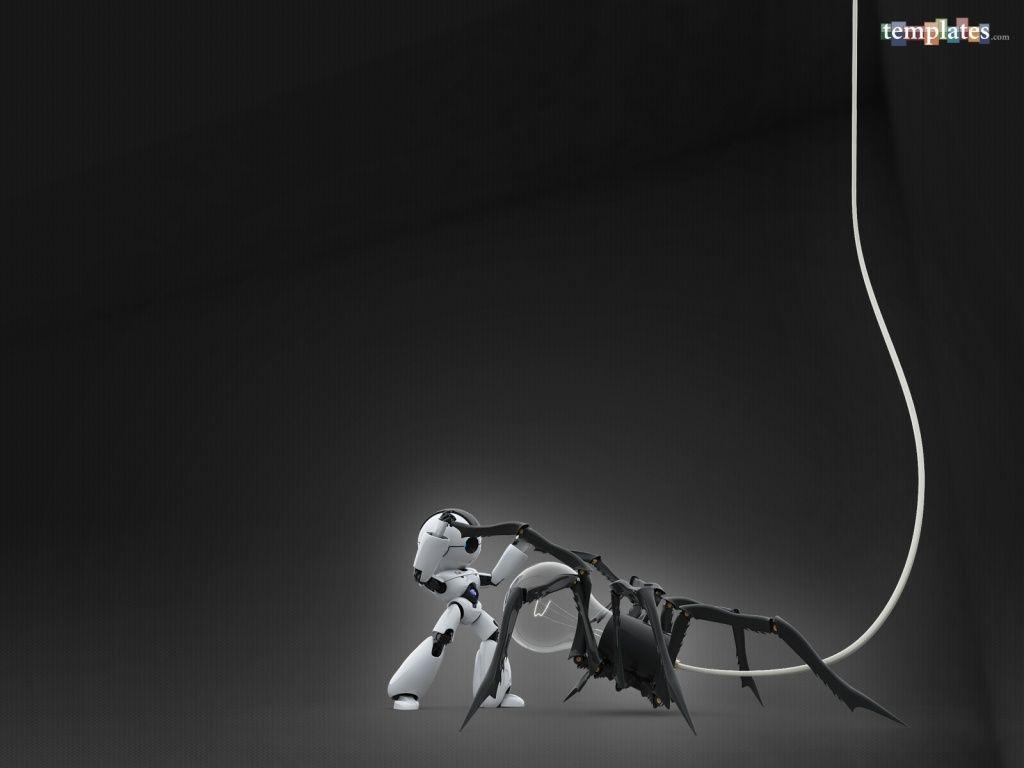 1024x768 3D Robot Fight Desktop PC And Mac Wallpaperwallpaper