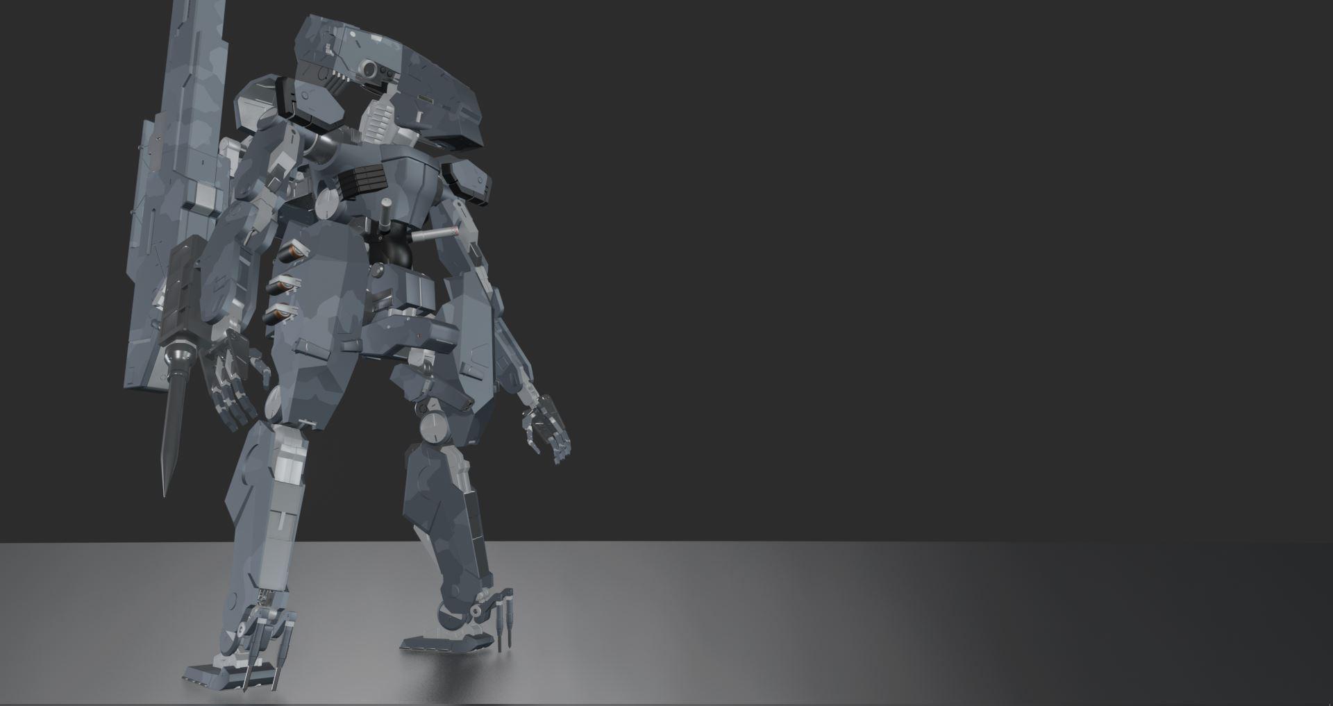 1920x1017 This giant robot 3D model I made makes .