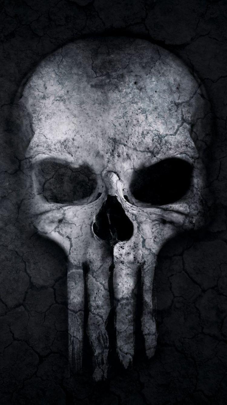 750x1334 Skull iPhone Wallpaper