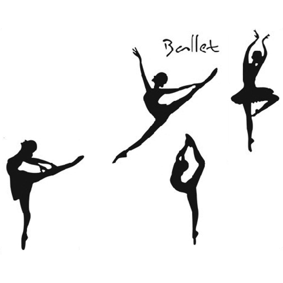 1100x1100 Dance Room Ballet Dancers Pattern .itl.cat