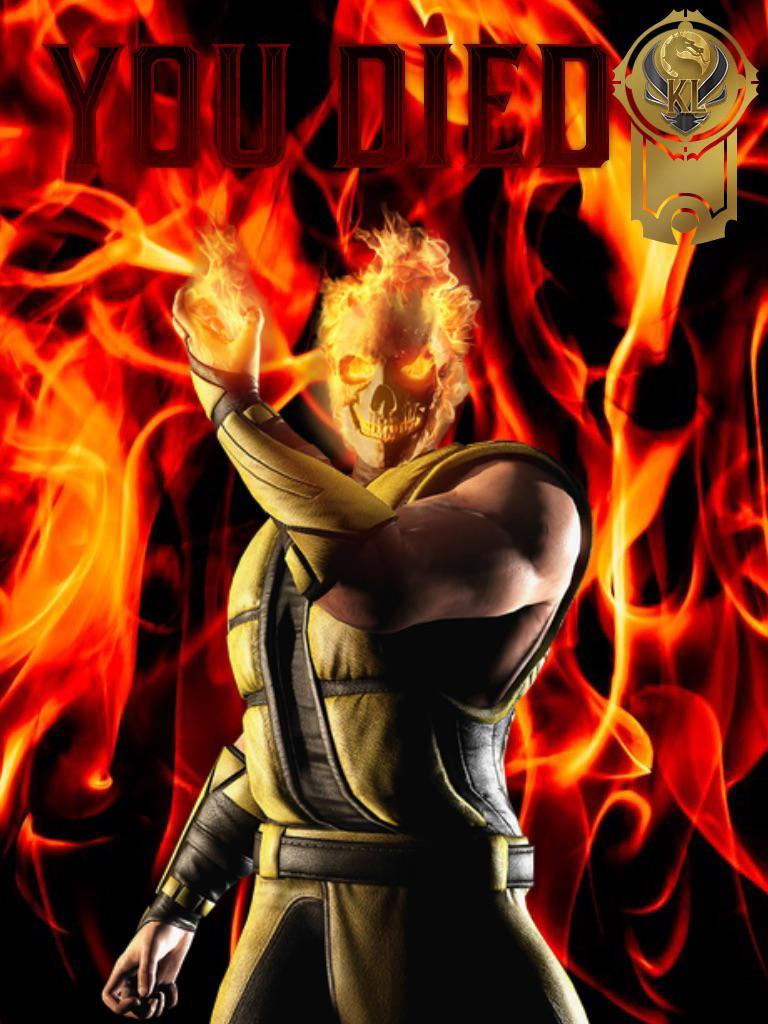 768x1024 Hellspawn Scorpion wallpaper. :