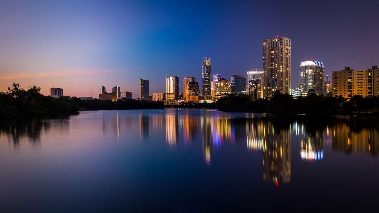 1244x700 Boardwalk sunset city water night wallpaperx1080