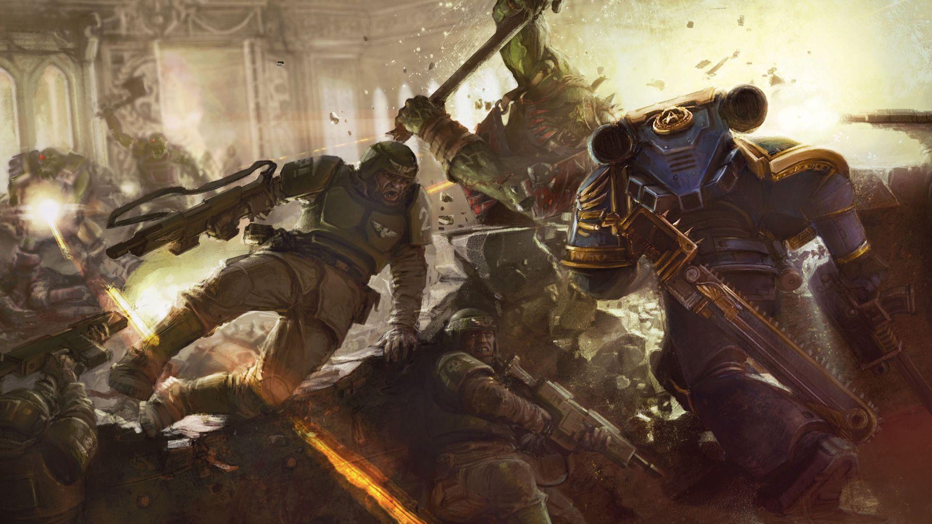 1920x1080 Warhammer 40K Space Marine wallpaper 6 .