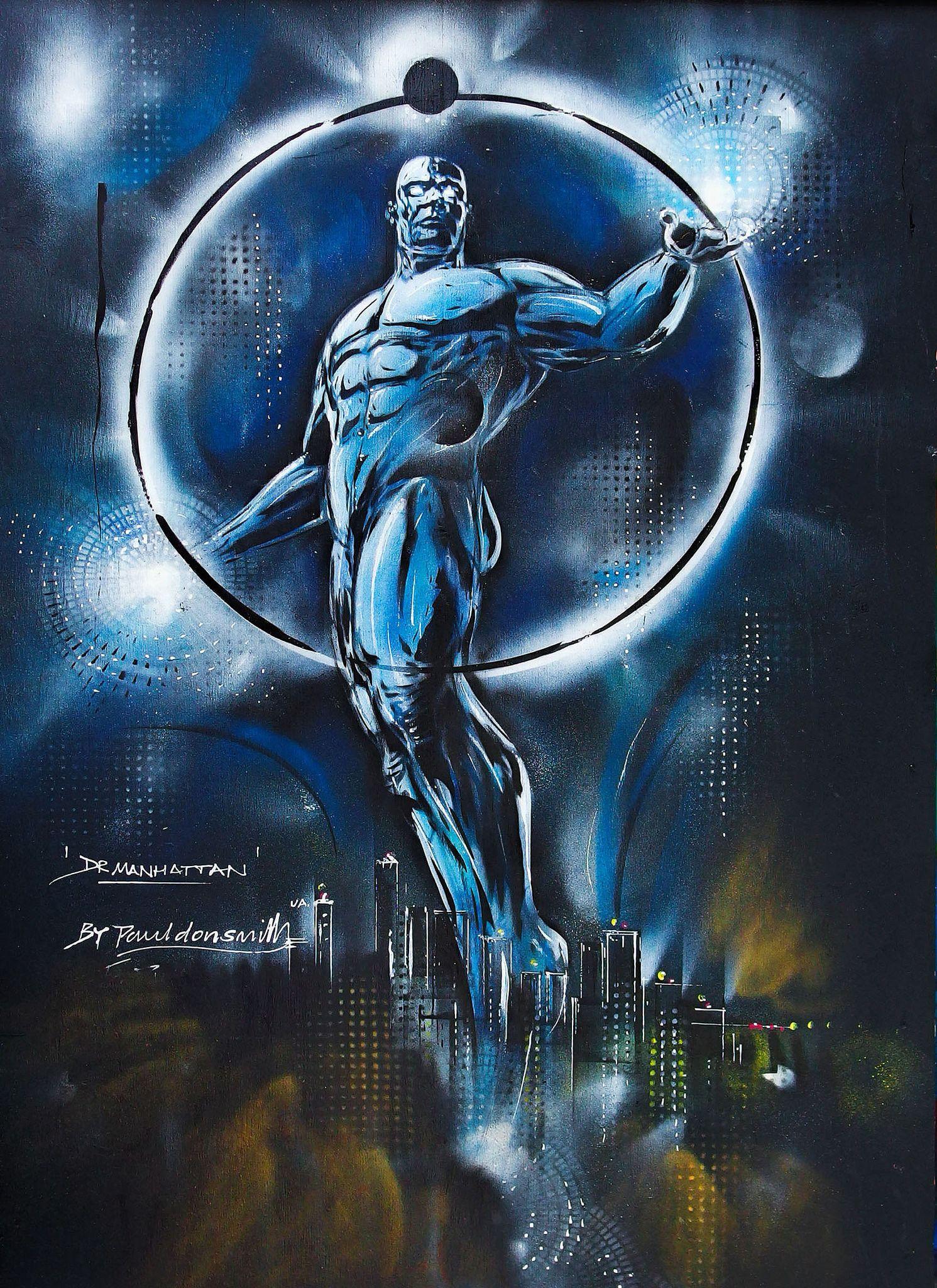 1491x2048 Dr Manhattan Minimalist Wallpaper .